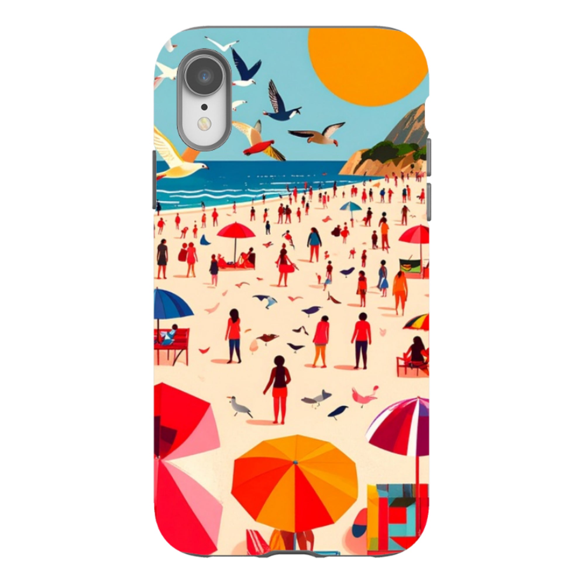 iPhone Tough Case - Mediterranean Beach Life