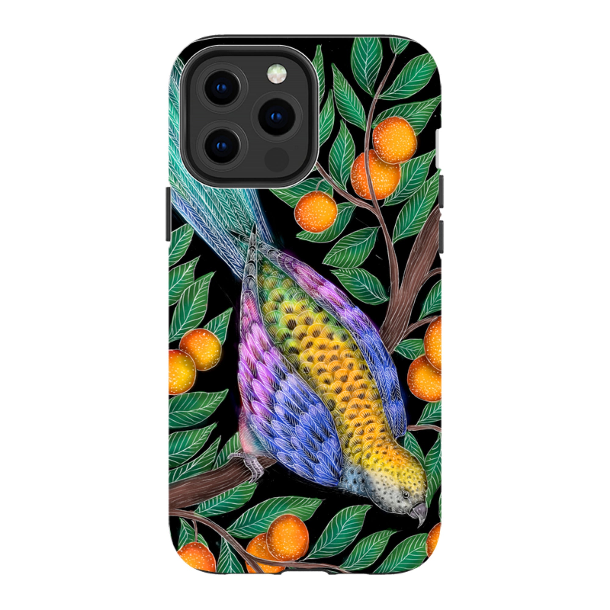 iPhone MagSafe Tough Case -  Parrot By Catherine Rowe
