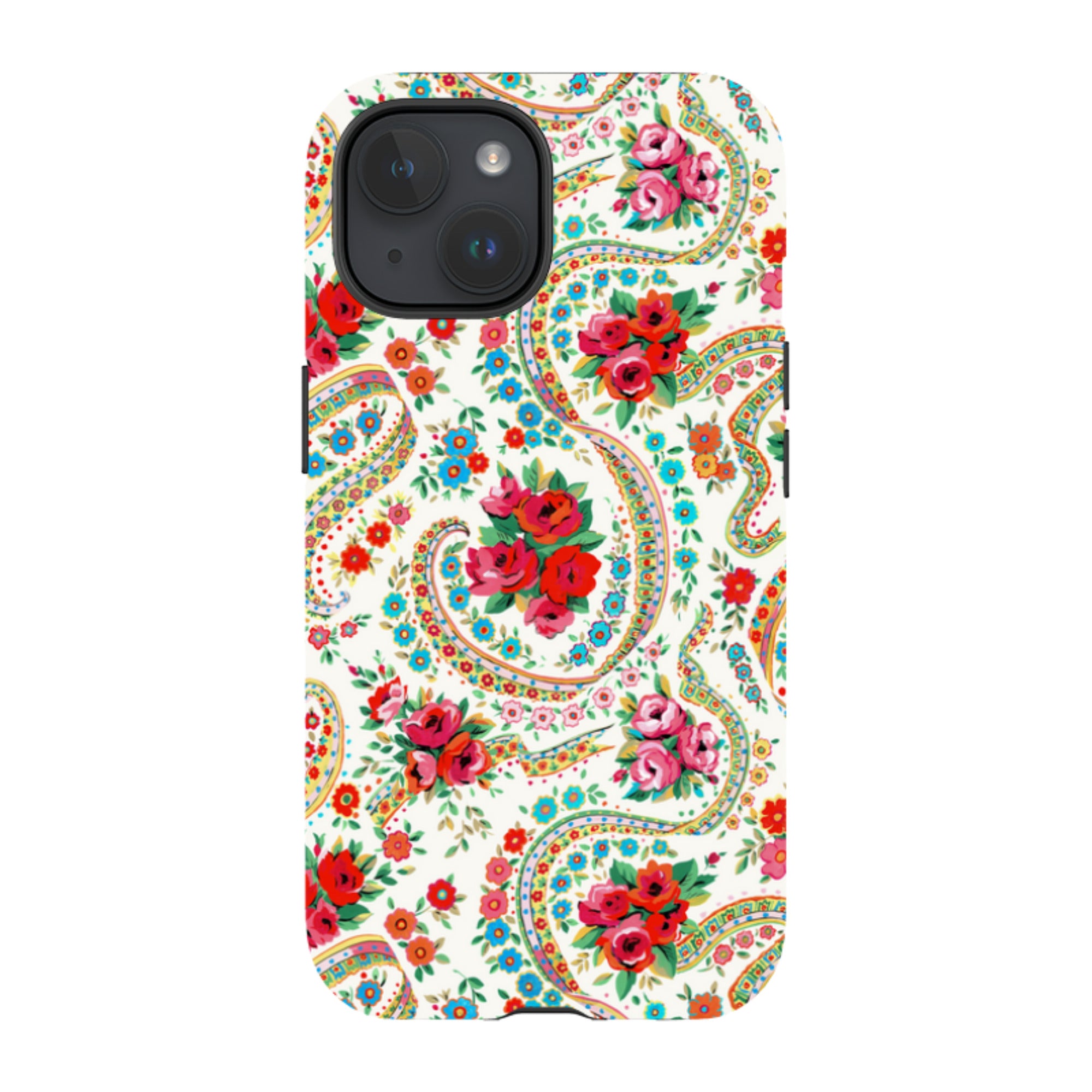 iPhone Tough Case - Ribbons & Roses By Sarah Campbell