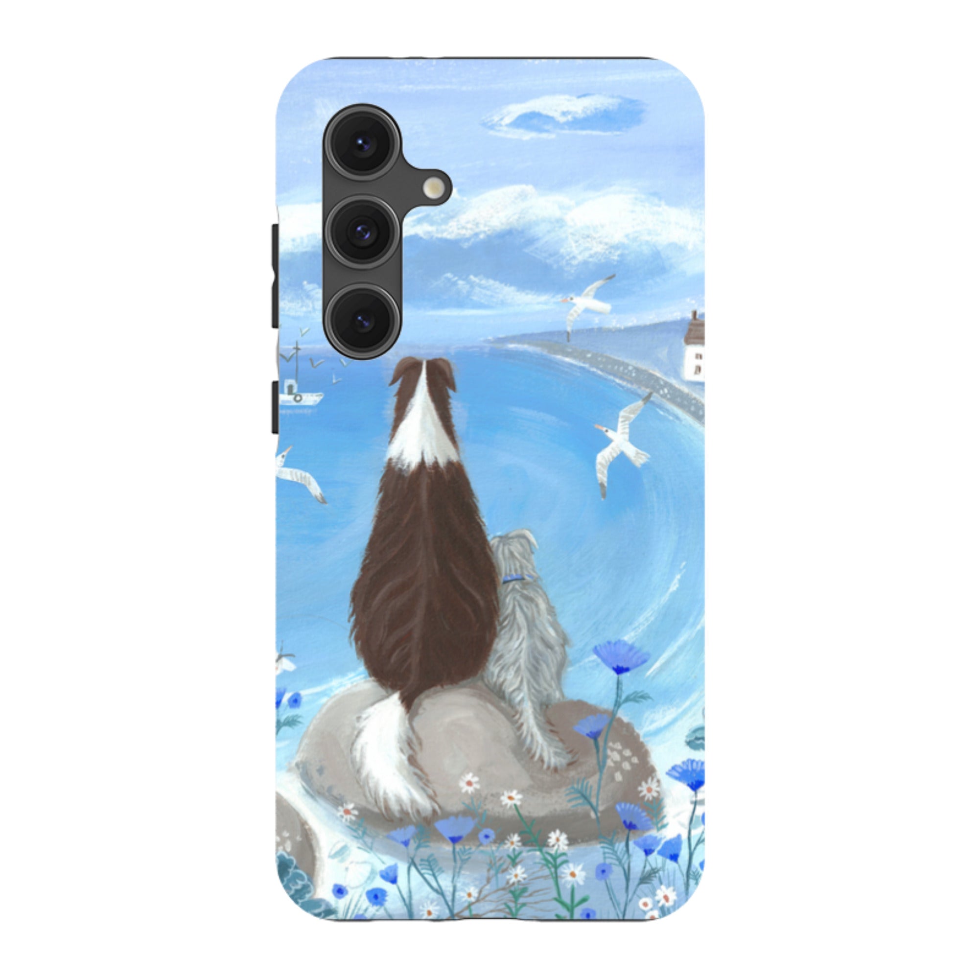 Samsung Tough Case - Beach Dog By Mary Stubberfield