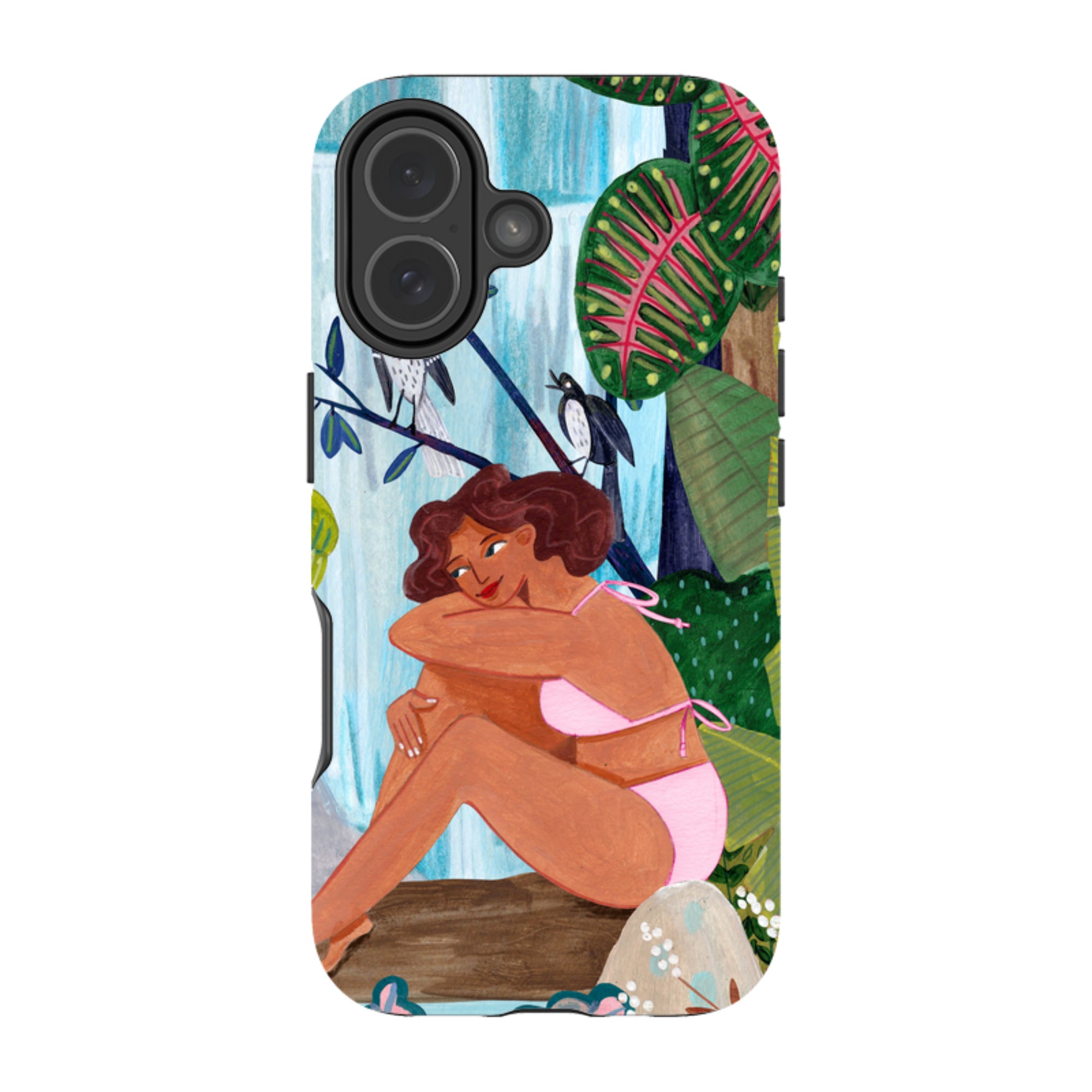 iPhone Tough Case - Waterfall By Caroline Bonne Muller