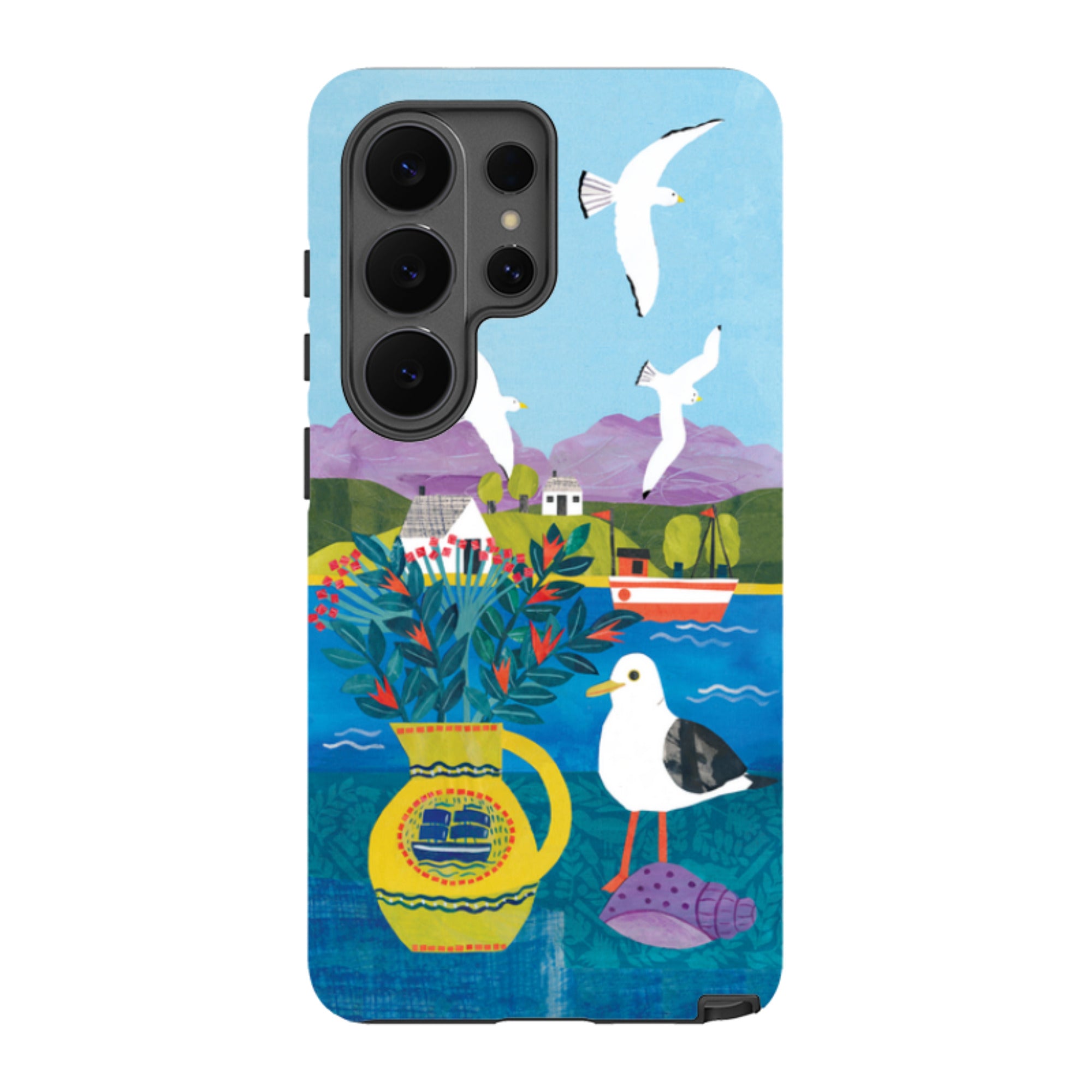 Samsung Tough  Case - Seagulls By Tracey English