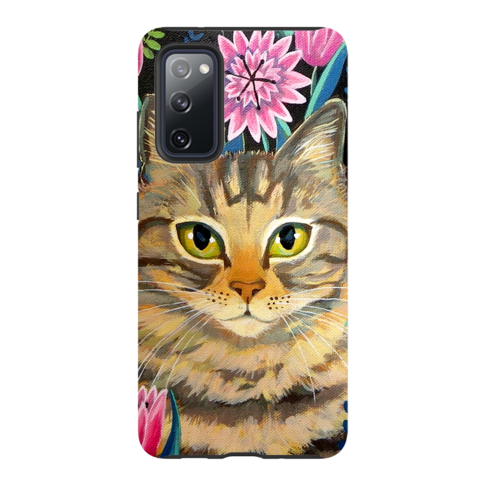 Samsung Tough Case - Tabby Cat By Mary Stubberfield