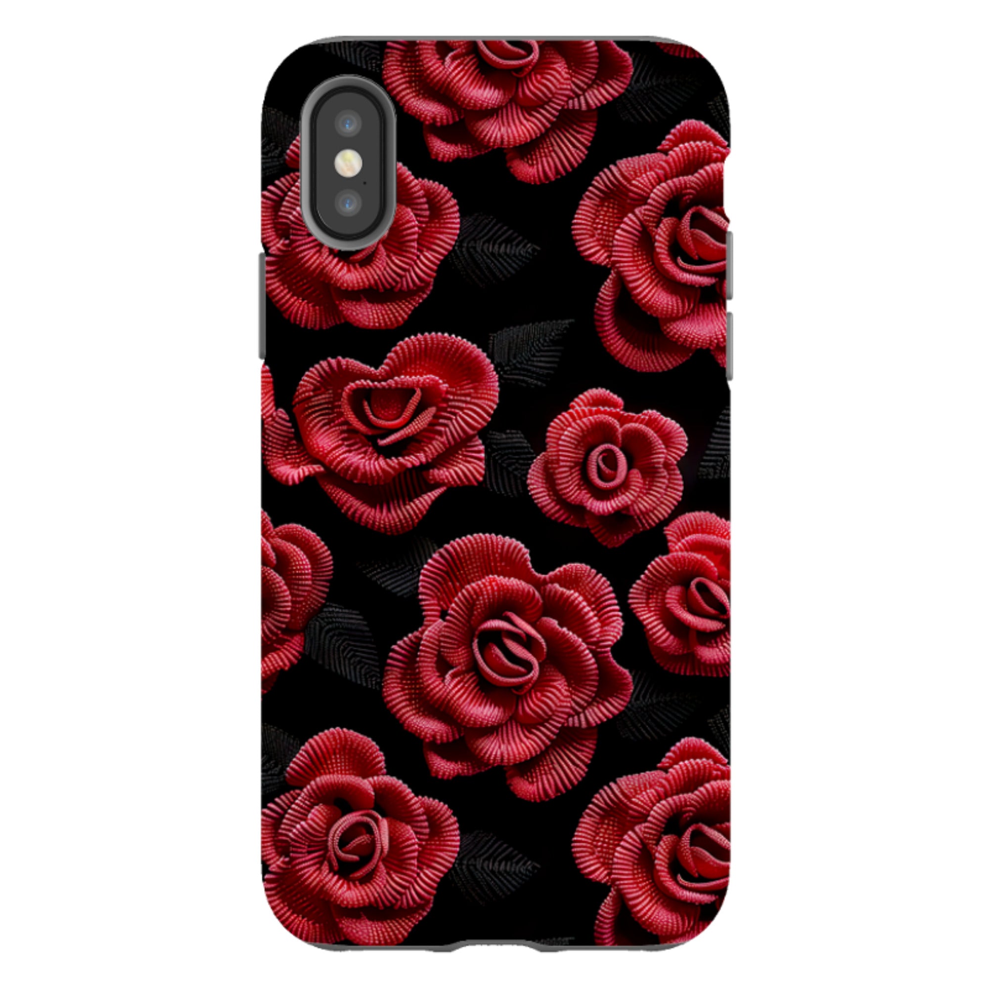 iPhone Case - Dark Roses II