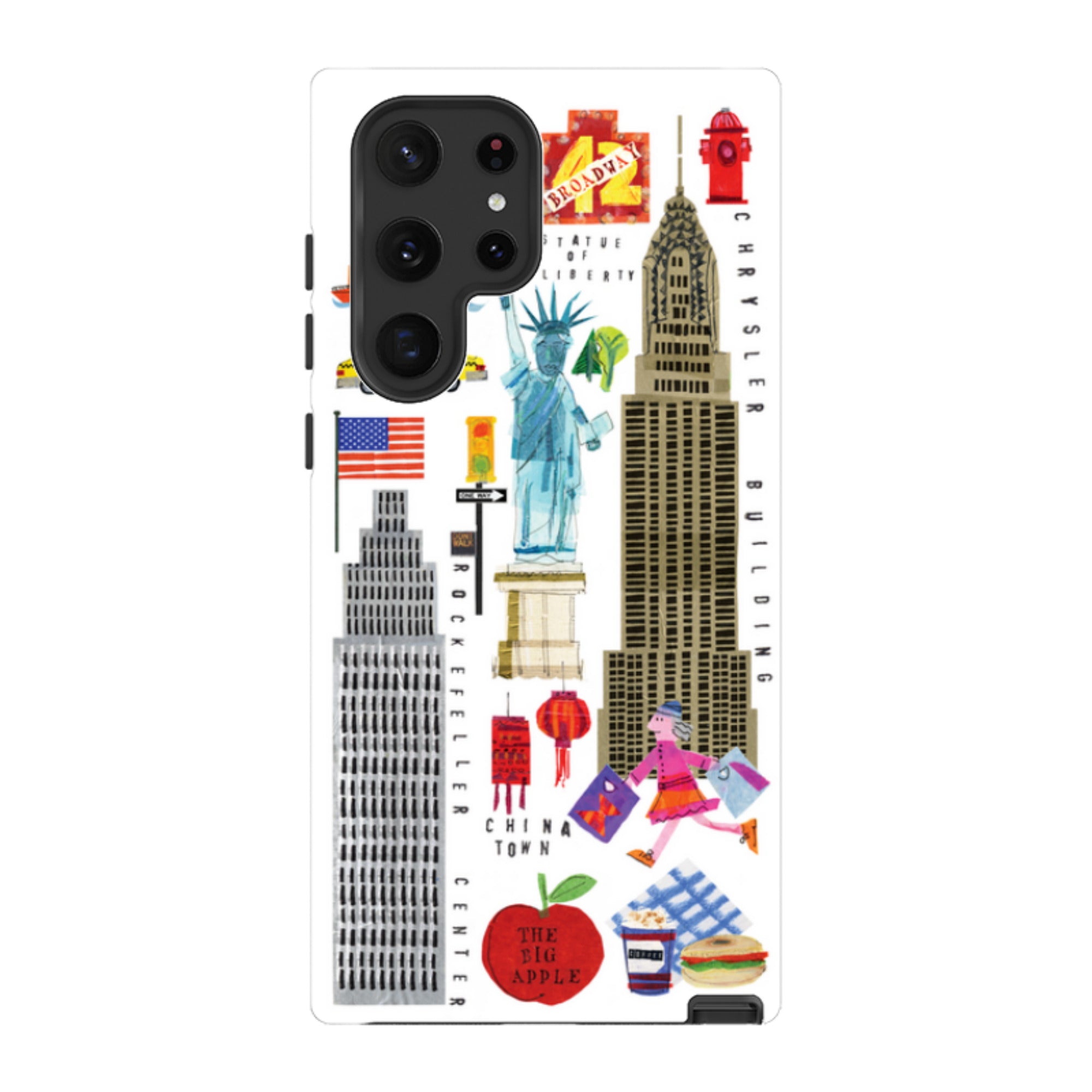 Samsung Tough Case - New York Icons By Tracey English