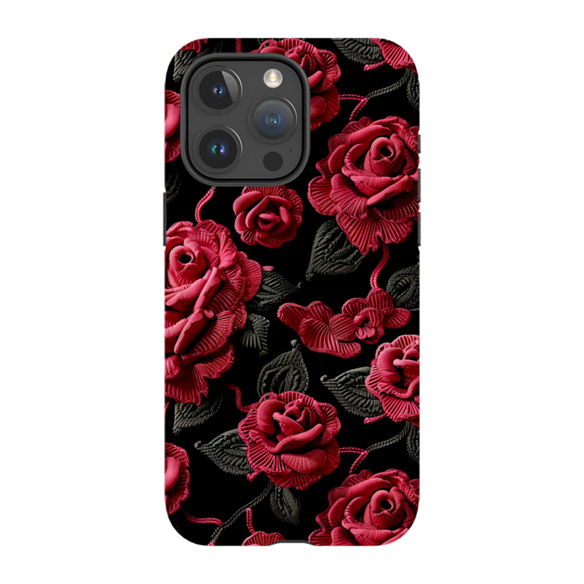 iPhone MagSafe Tough Case - Dark Roses