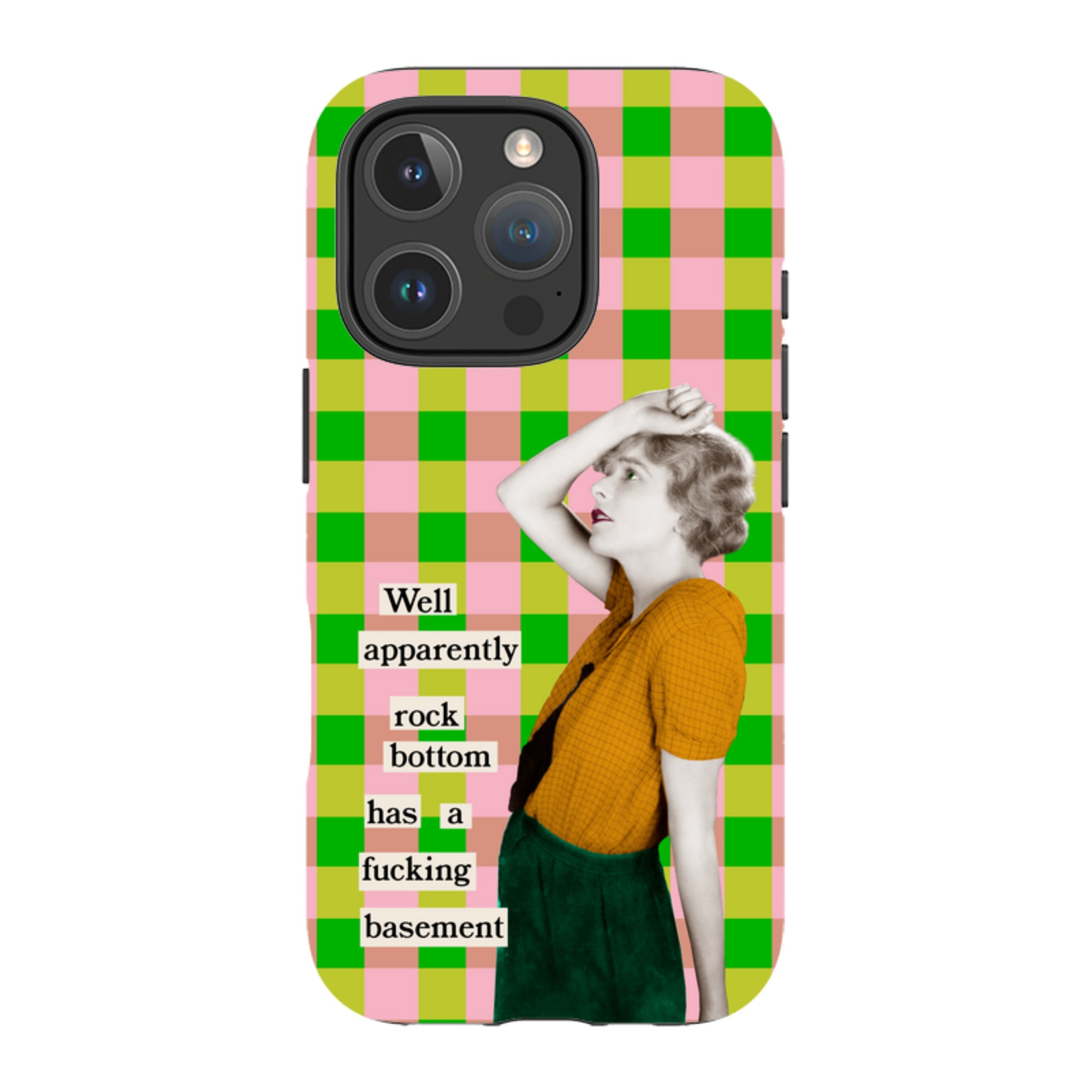 iPhone Tough Case - Rock Bottom By Clare Jordan