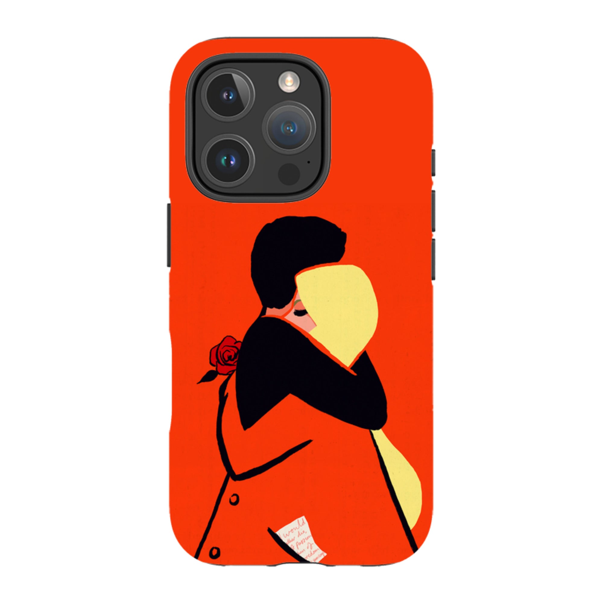 iPhone Tough Case - Red Embrace
