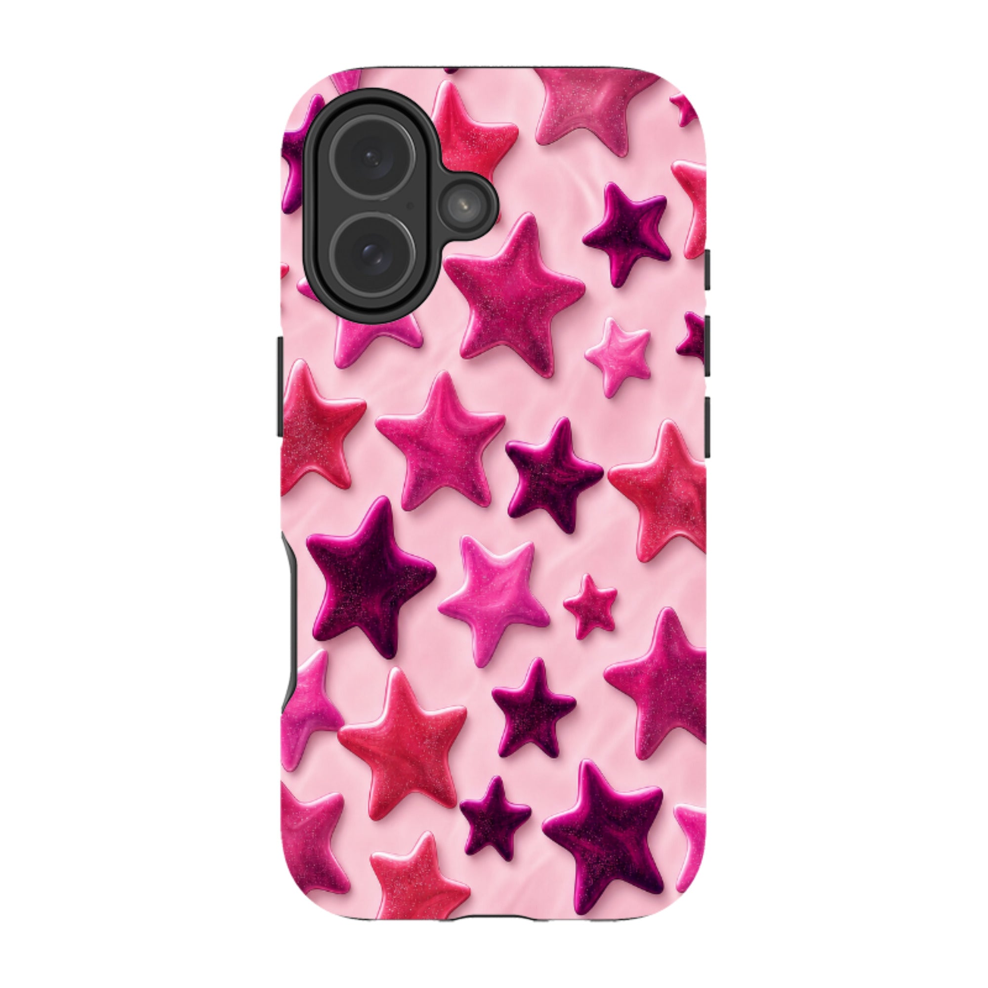 iPhone MagSafe Tough Case - Fuchsia Star