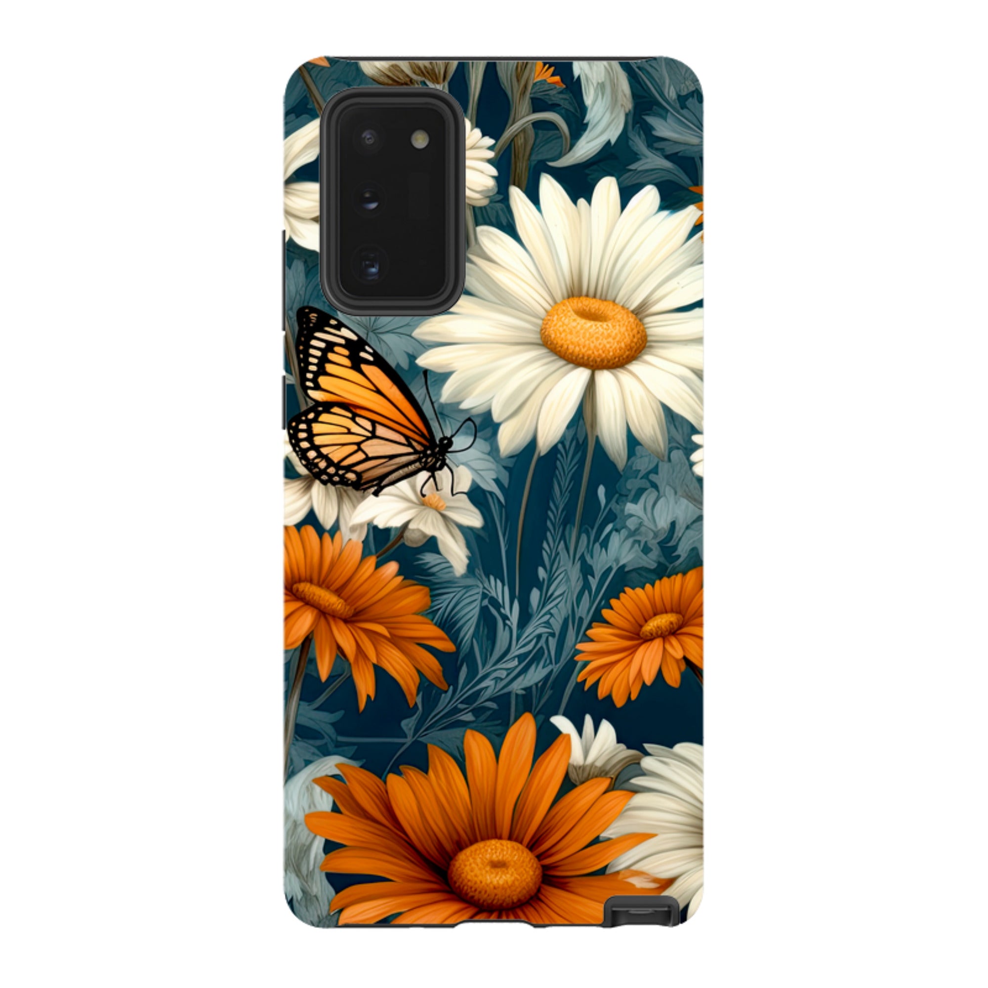 Samsung Tough Case - Butterfly Daisies
