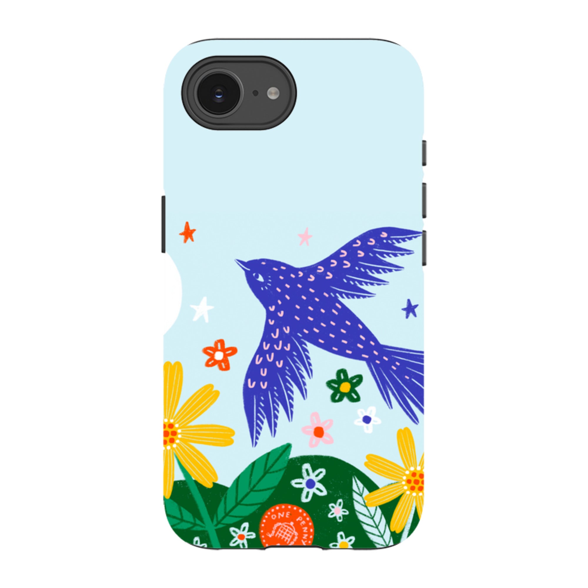 iPhone Tough Case - Bird By Lee Foster Wilson