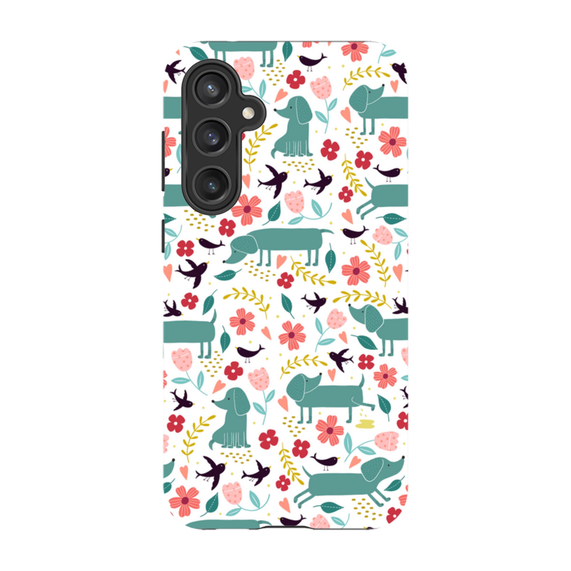 Samsung Tough Case - Cheek Dachshunds By Suzy Taylor