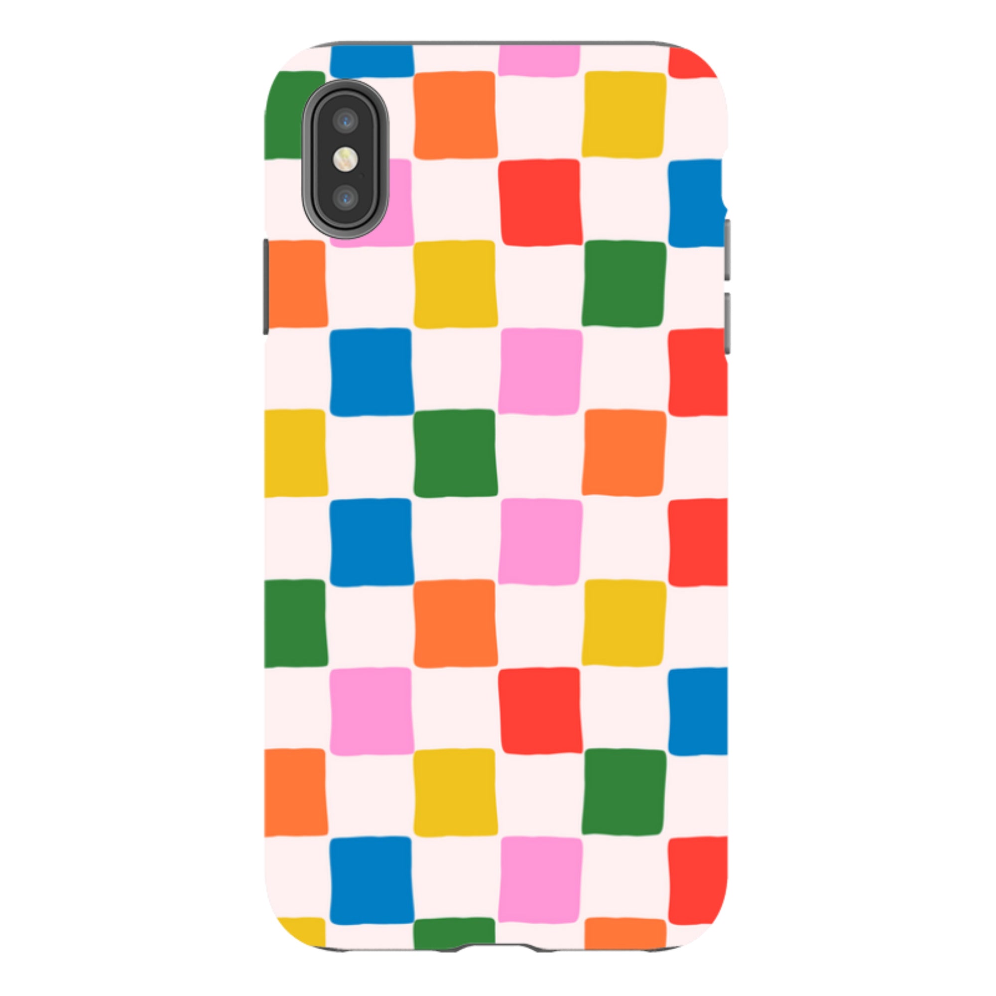 iPhone Tough Case -Multi Tiles