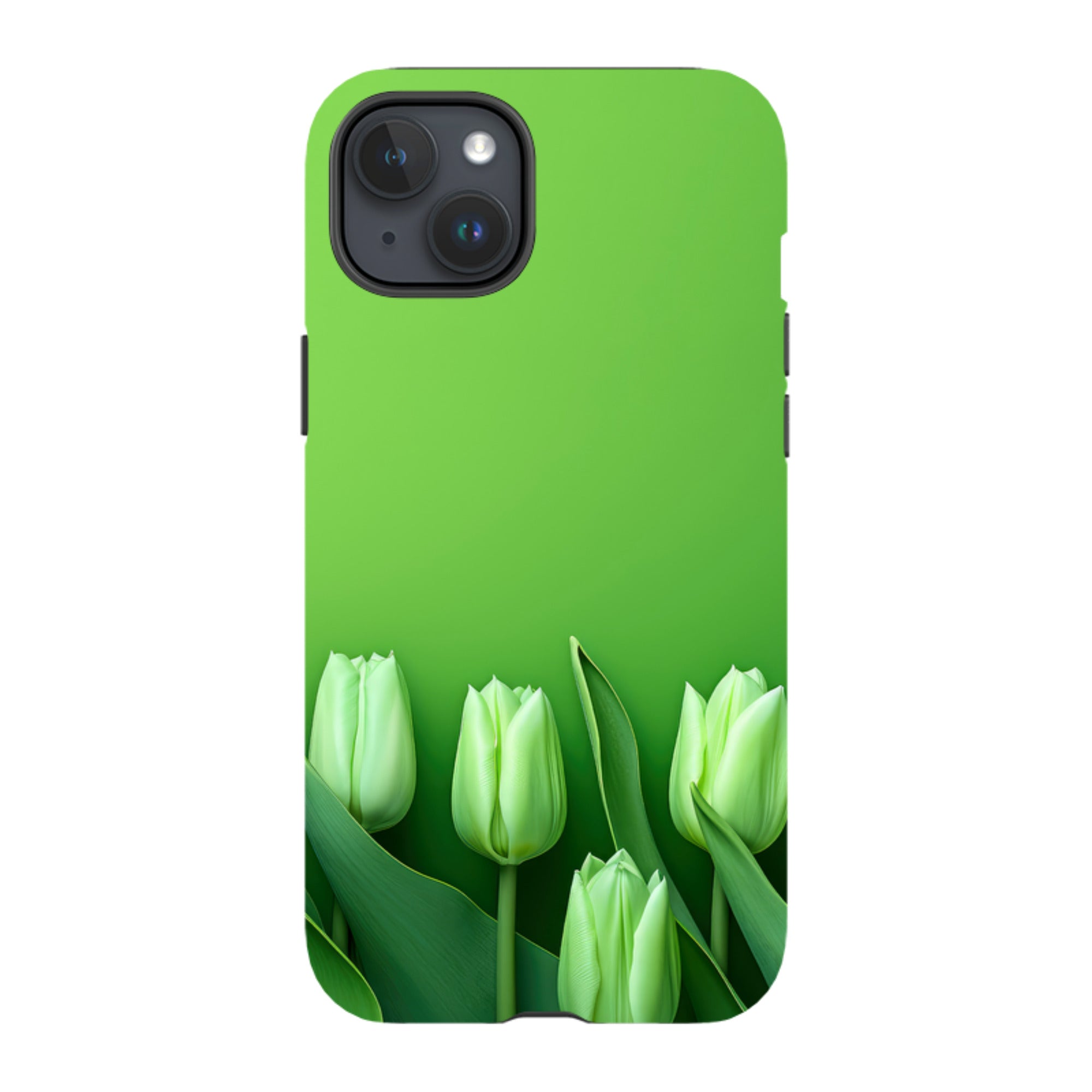 iPhone Tough Case -Green Floral