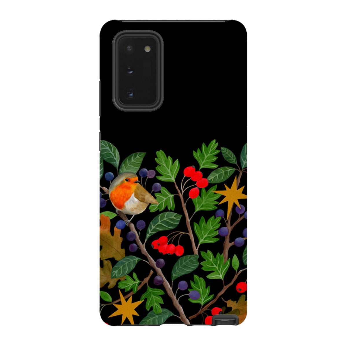 Samsung Tough Case - Sloe Robin By Bex Parkin
