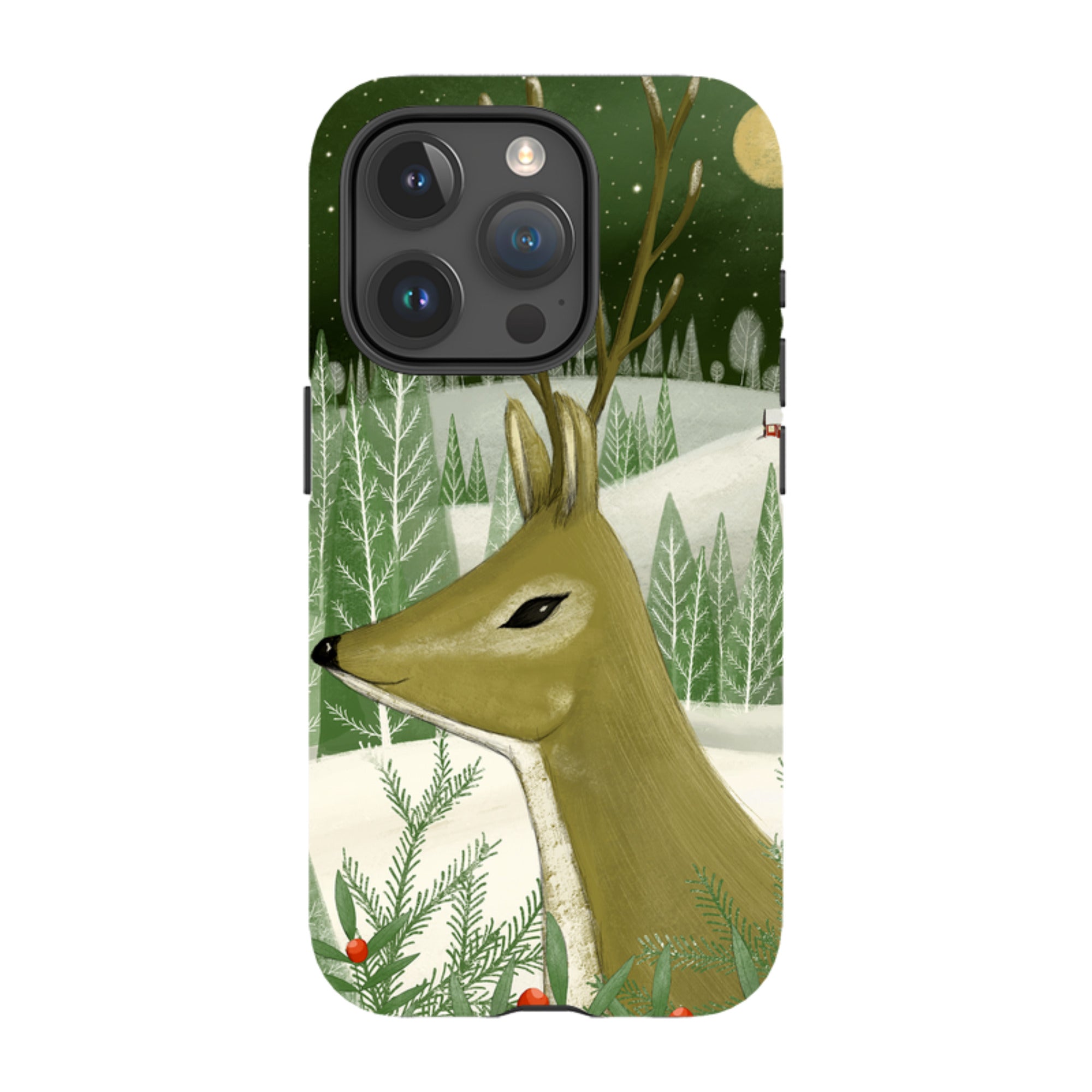 iPhone Tough Case - Reindeer By Maja Lindberg