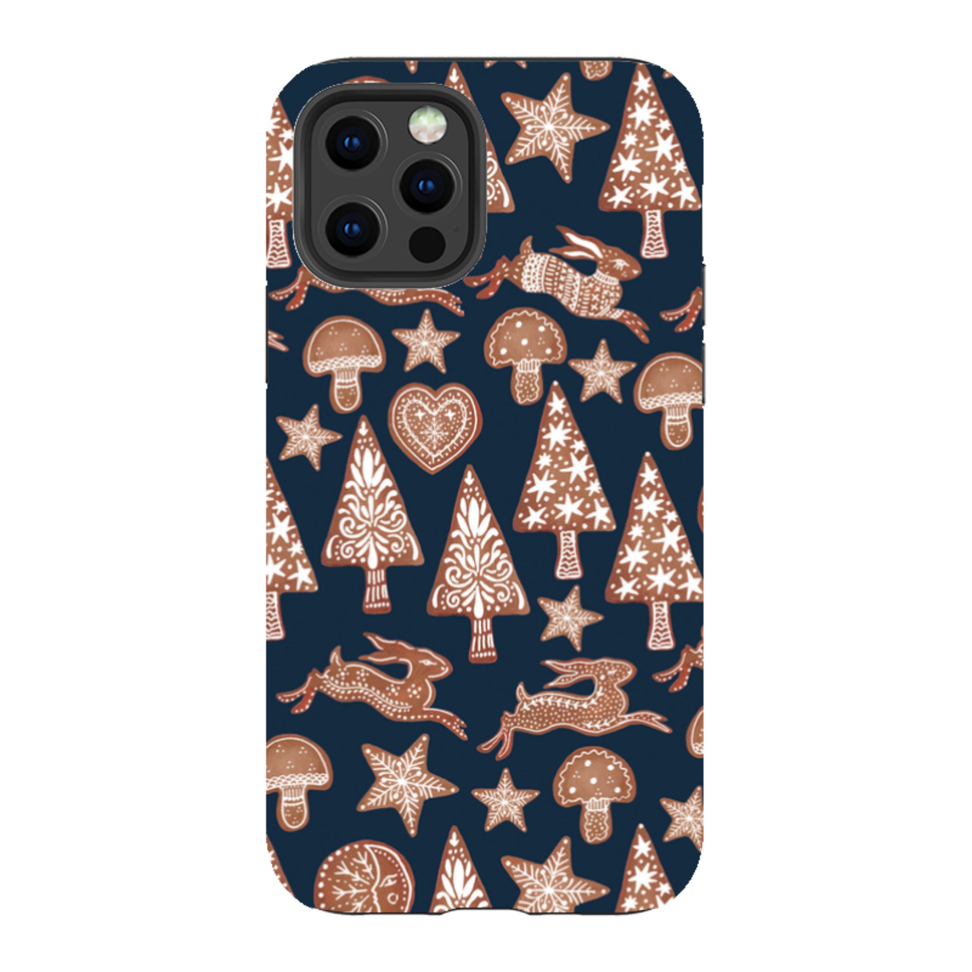 iPhone Tough Case - Sweet Treats Dark By Emma Frances Grant