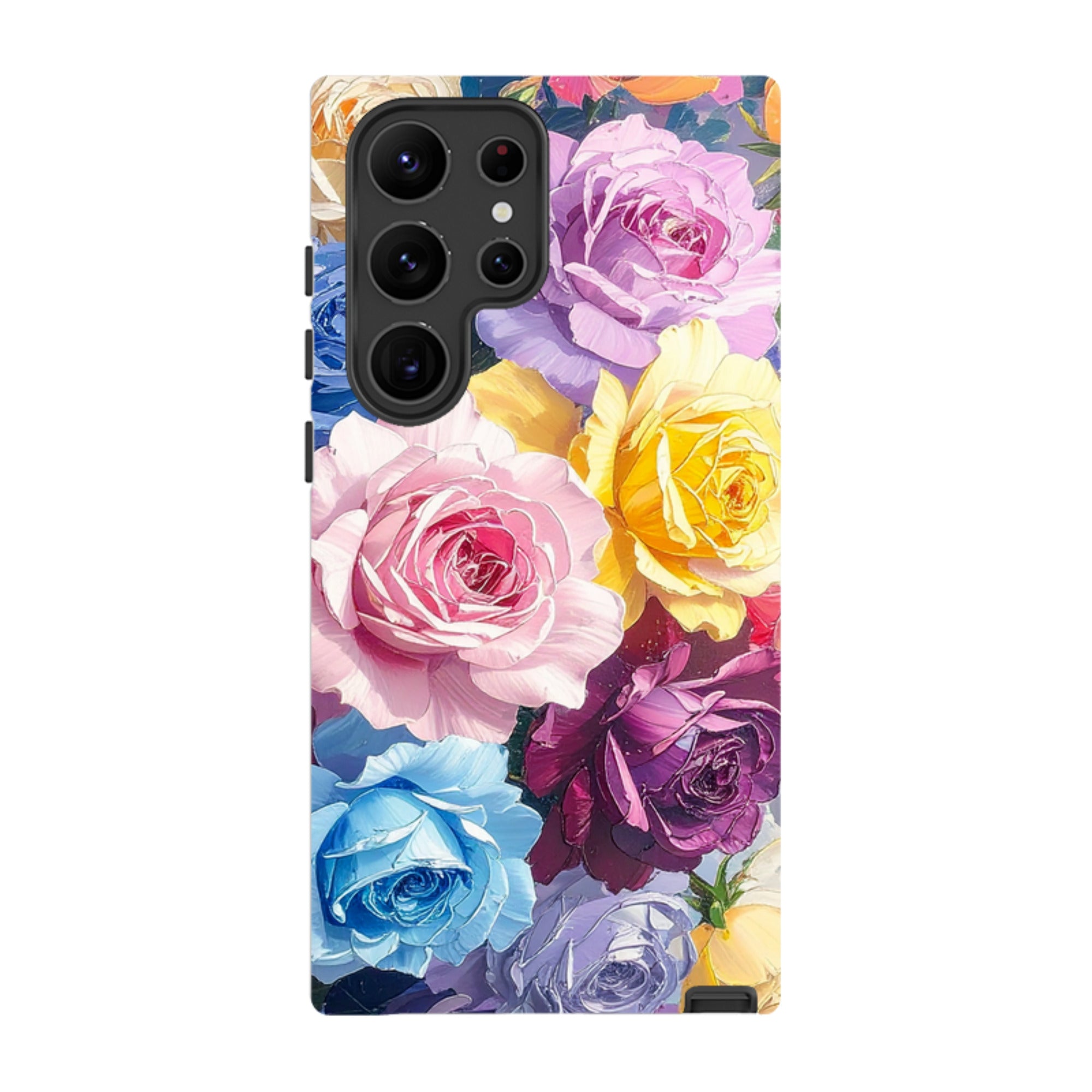 Samsung Tough Case - Summer Floral Roses