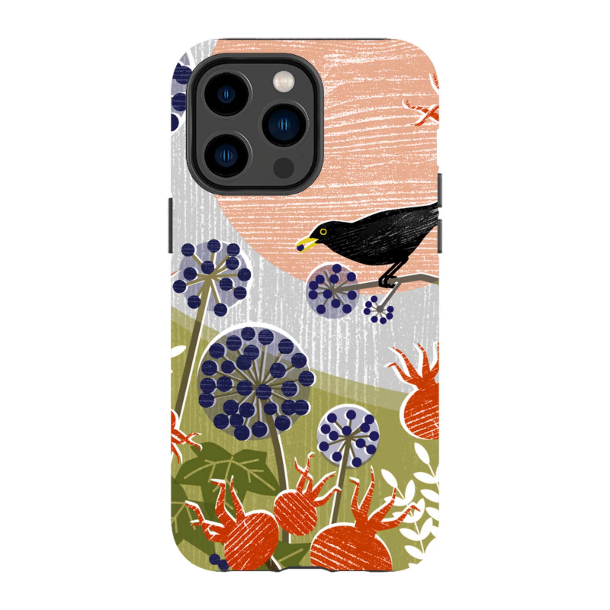 iPhone Tough Case - Blackbird And Ivy By Liane Payne
