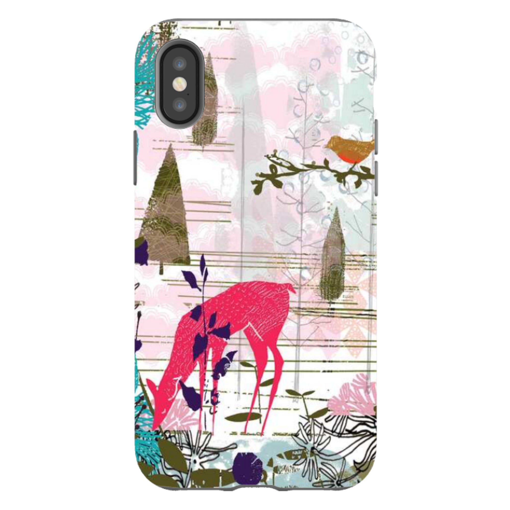 iPhone Tough Case - Forest Tale Robin Song By Tiffany Lynch