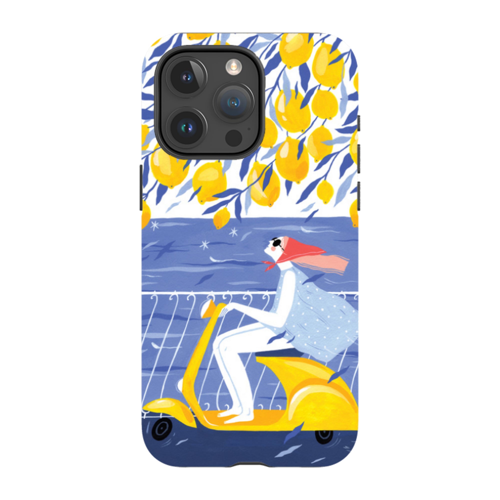 iPhone Tough Case - Amalfi Ride By Madalina Andronic