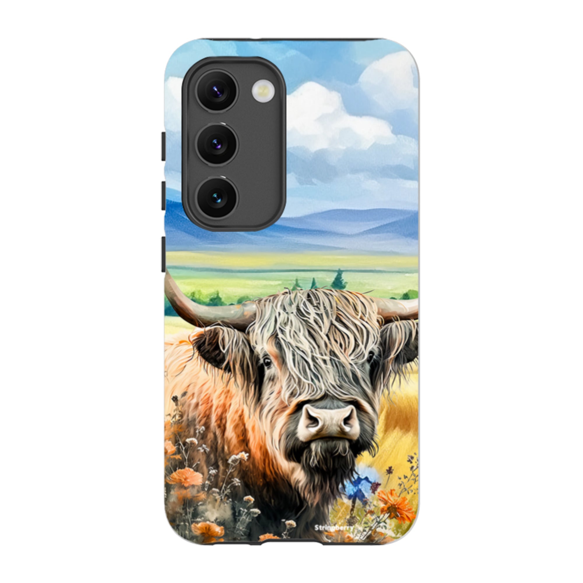 Samsung Tough Case - Highland Cow V