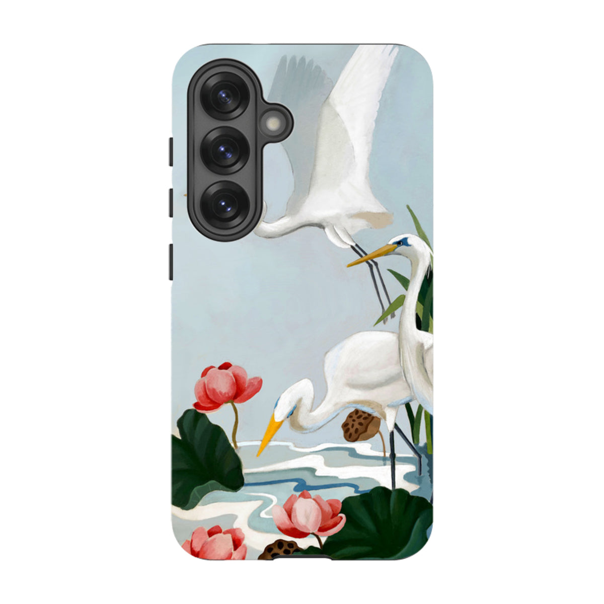 Samsung Tough Case - Egrets And Lillie's By Bex Parkin