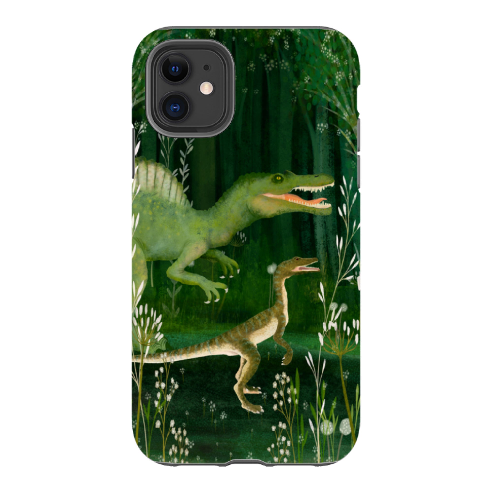 iPhone Tough Case - Dino Park II By Katherine Quinn