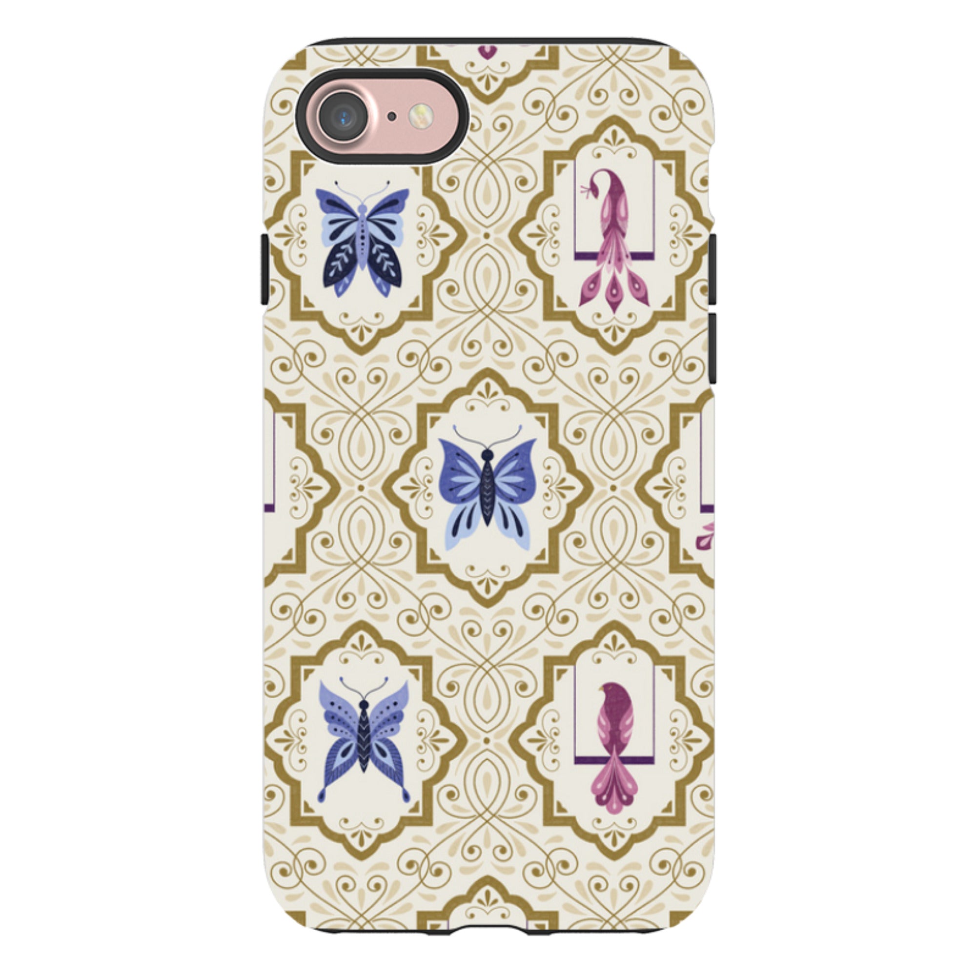 iPhone Tough Case - Wingframes Ivory By Jenny Zemanek
