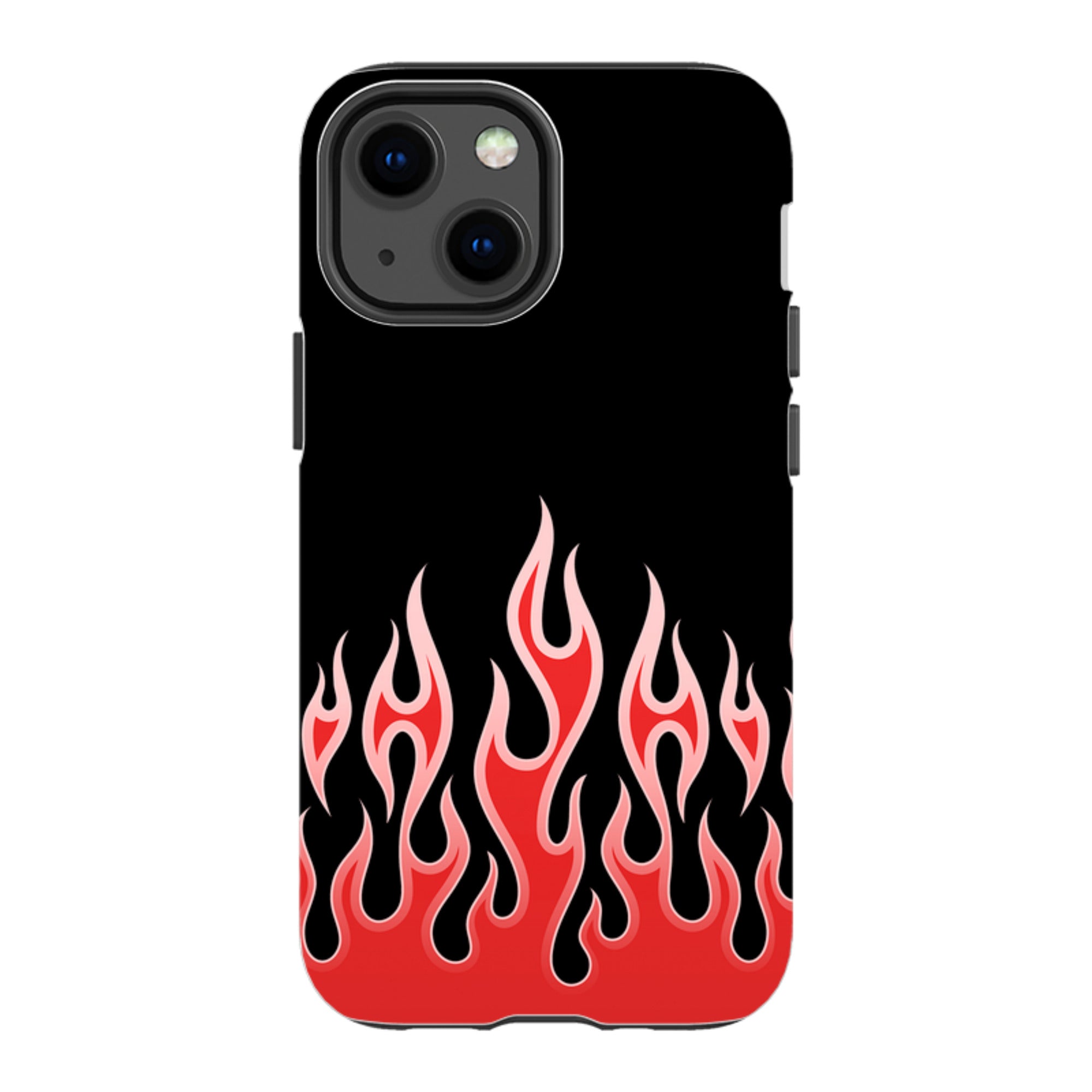 iPhone Tough Case - Red Flames