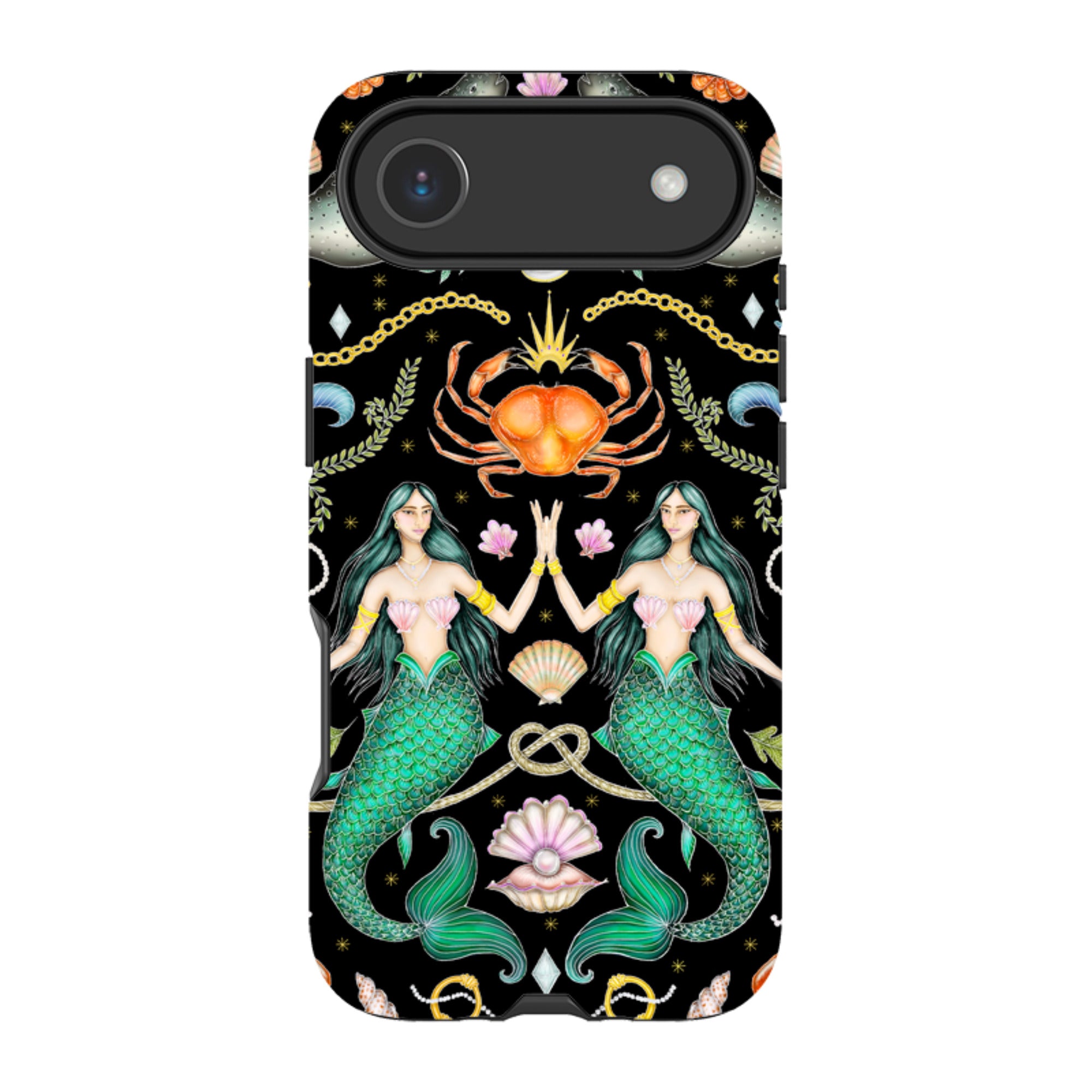 iPhone MagSafe Tough Case - Triton's Treasure By Catherine Rowe