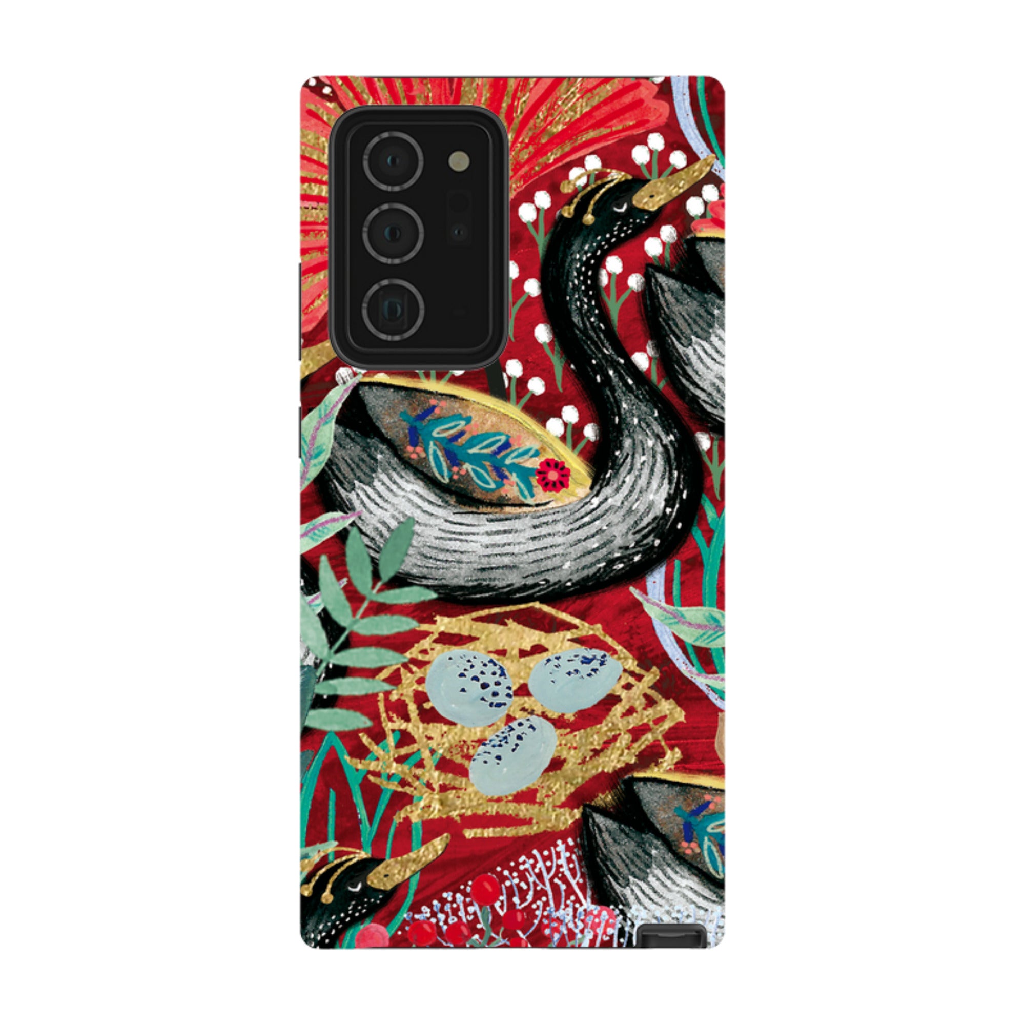 Samsung Tough Case - Eight Geese A Laying By Emma Frances Grant