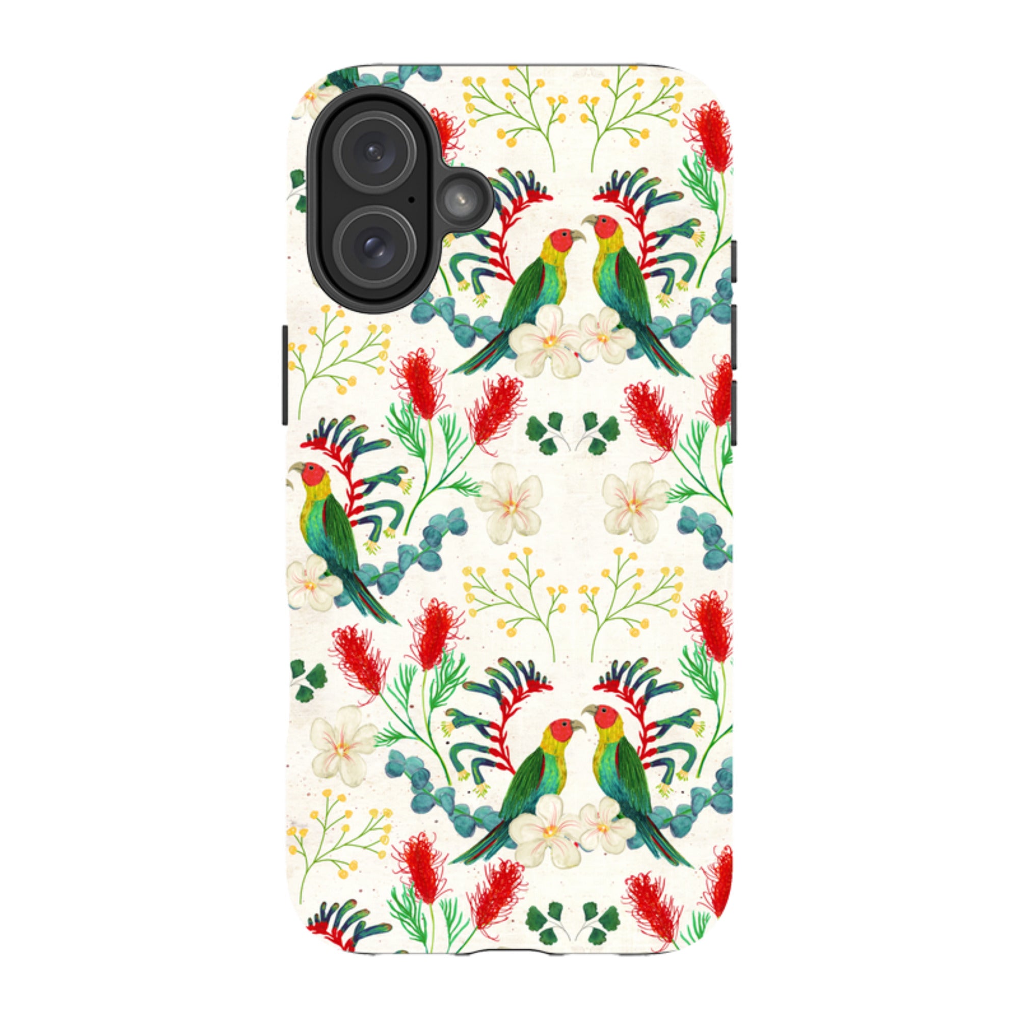 iPhone MagSafe Tough Case - Rainbow Lorikeet By Katherine Quinn