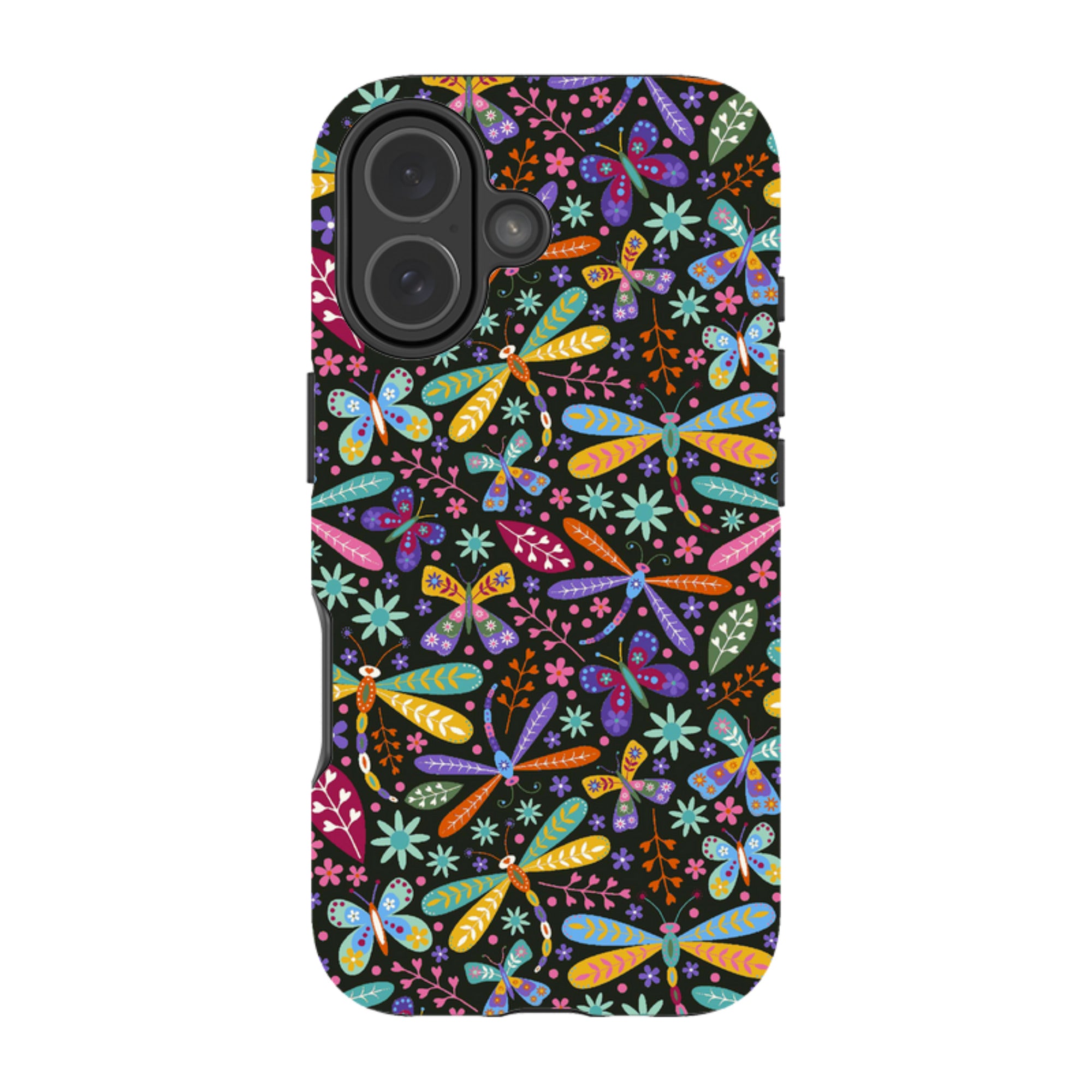 iPhone Tough Case - Dragonflies Multi By Suzy Taylor