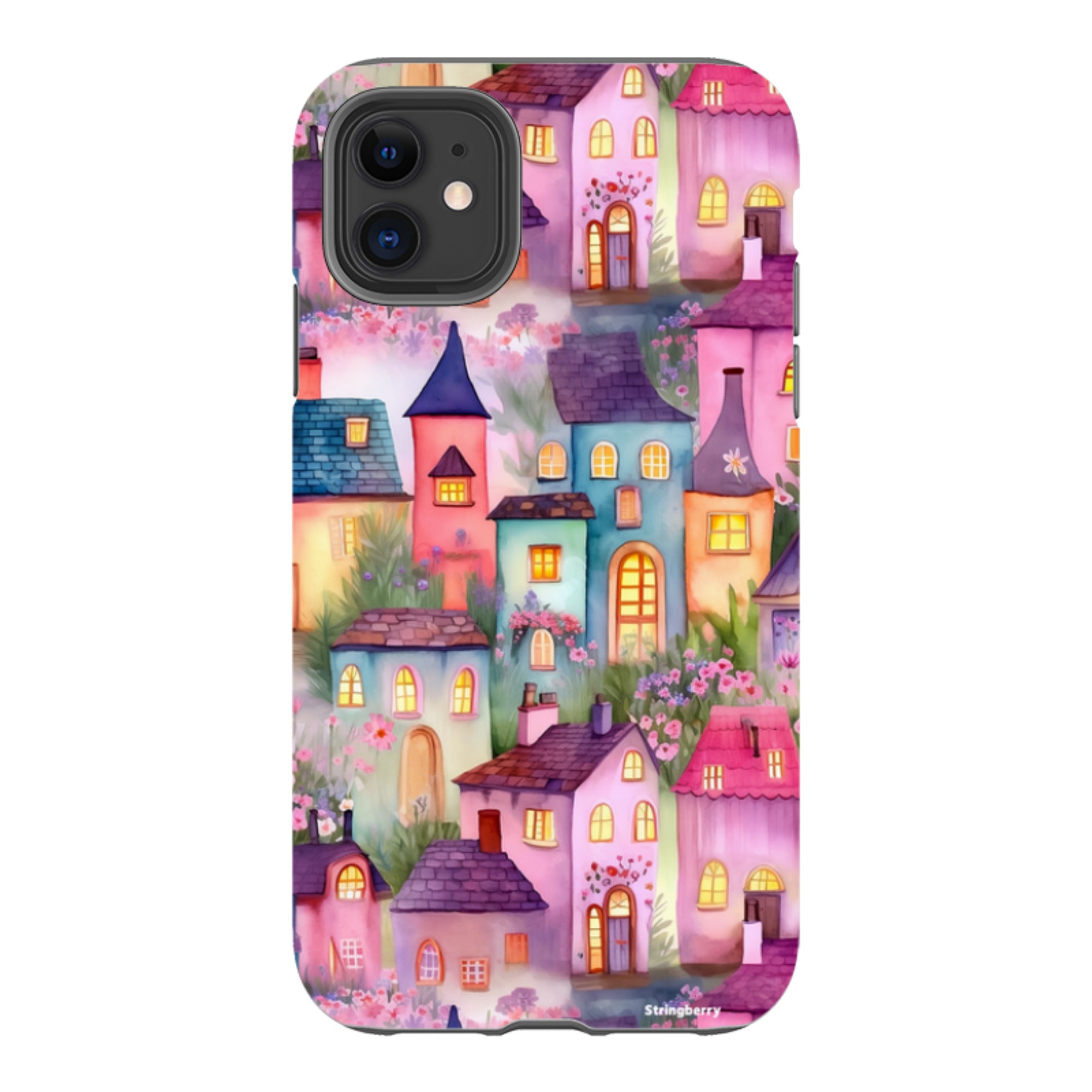 iPhone Tough Case - Fairy Houses