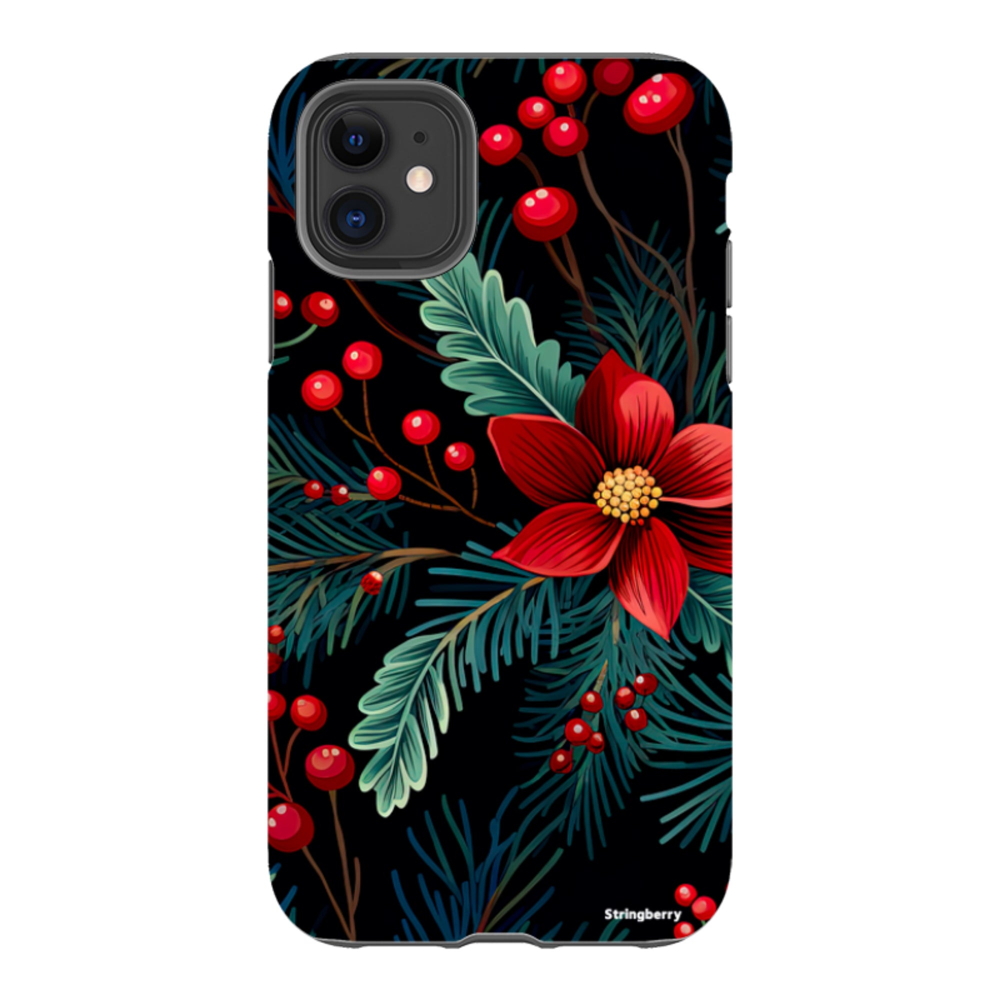 iPhone Tough Case - Red Berries II