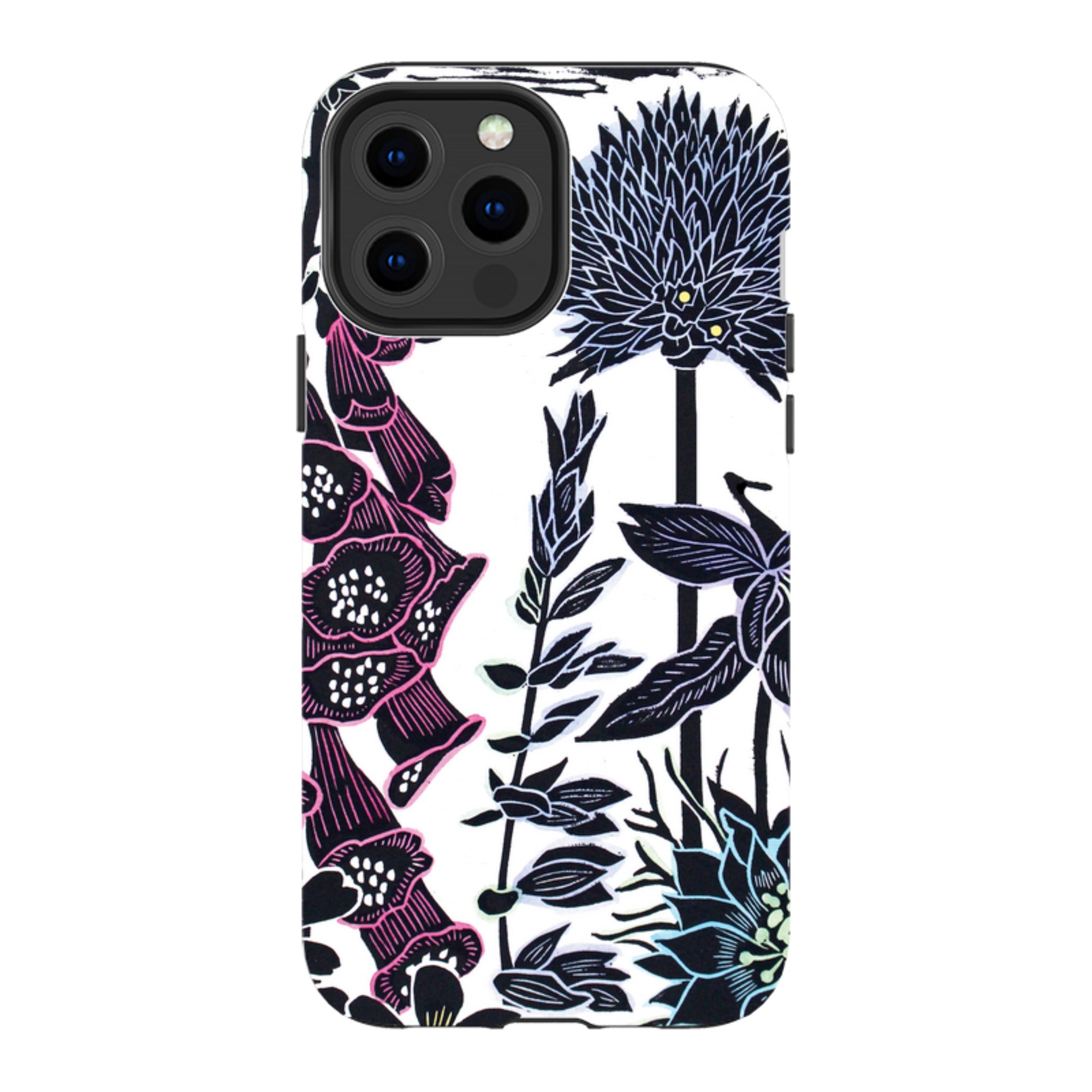 iPhone Tough Case - Foxgloves By Kate Heiss