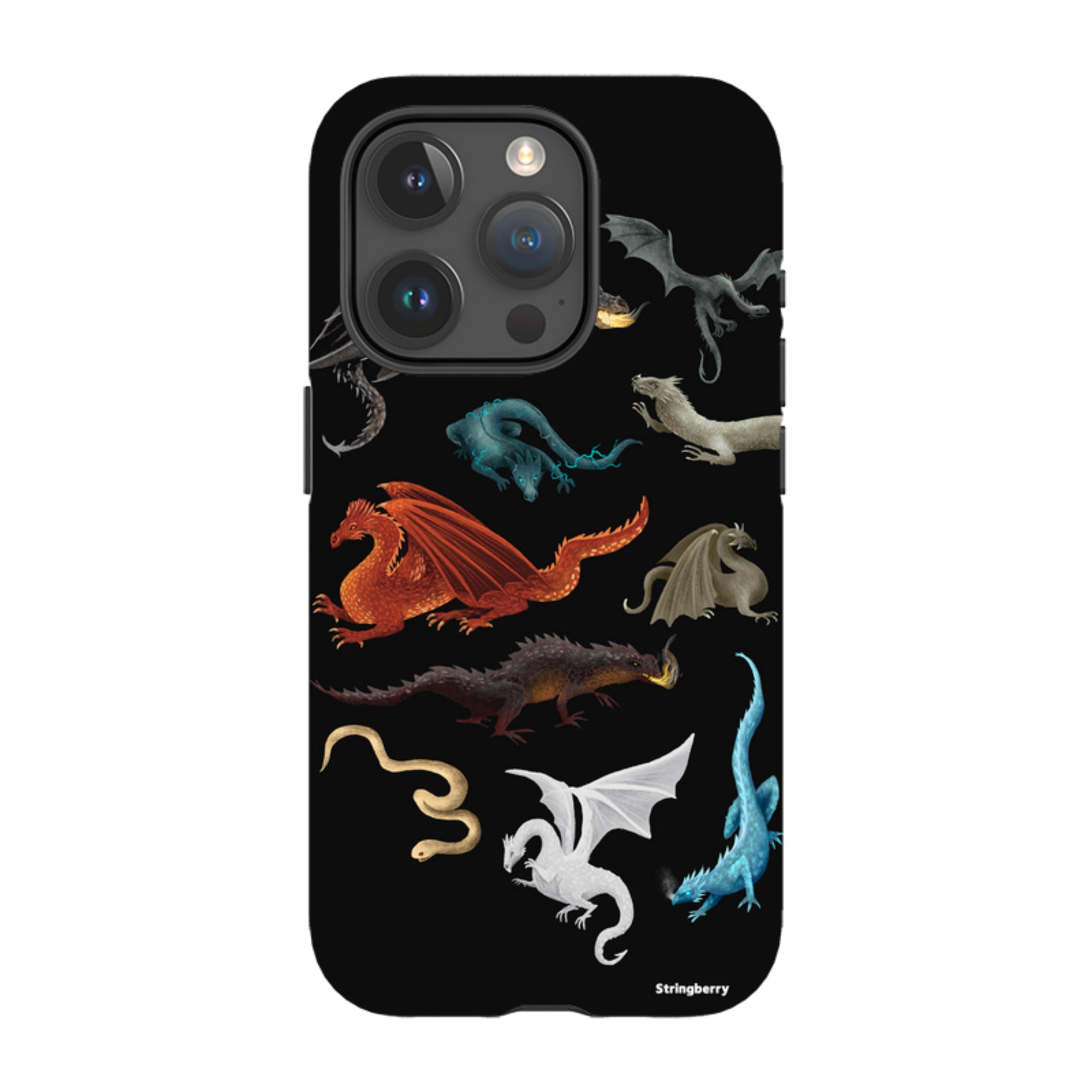 iPhone MagSafe Tough Case - Dragons, Wyverns, Wyrms By Anna Stead
