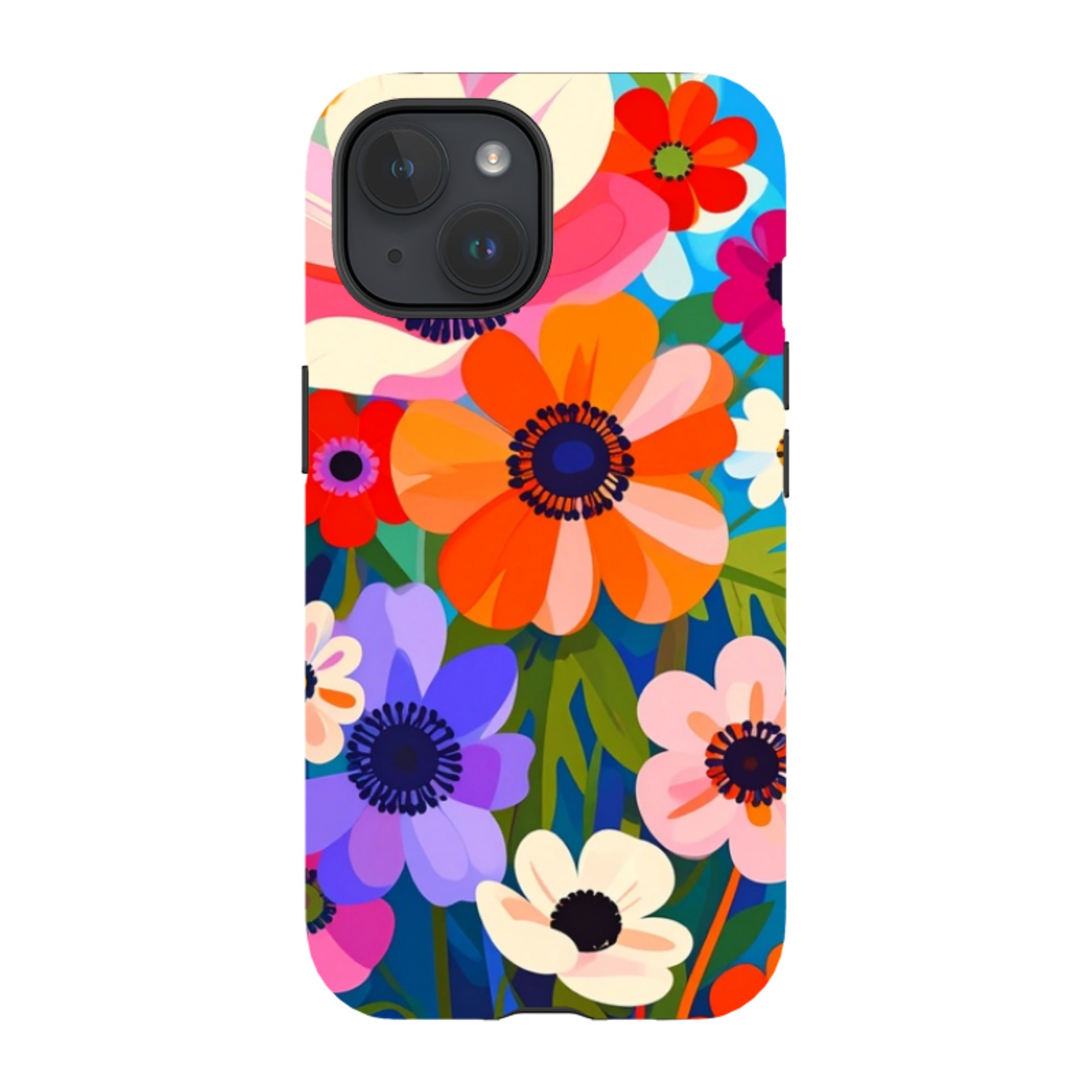 iPhone MagSafe Tough Case - Angel Summer Floral