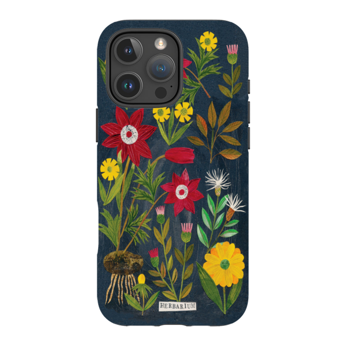 iPhone MagSafe Tough Case - Herbarium By Tracey English
