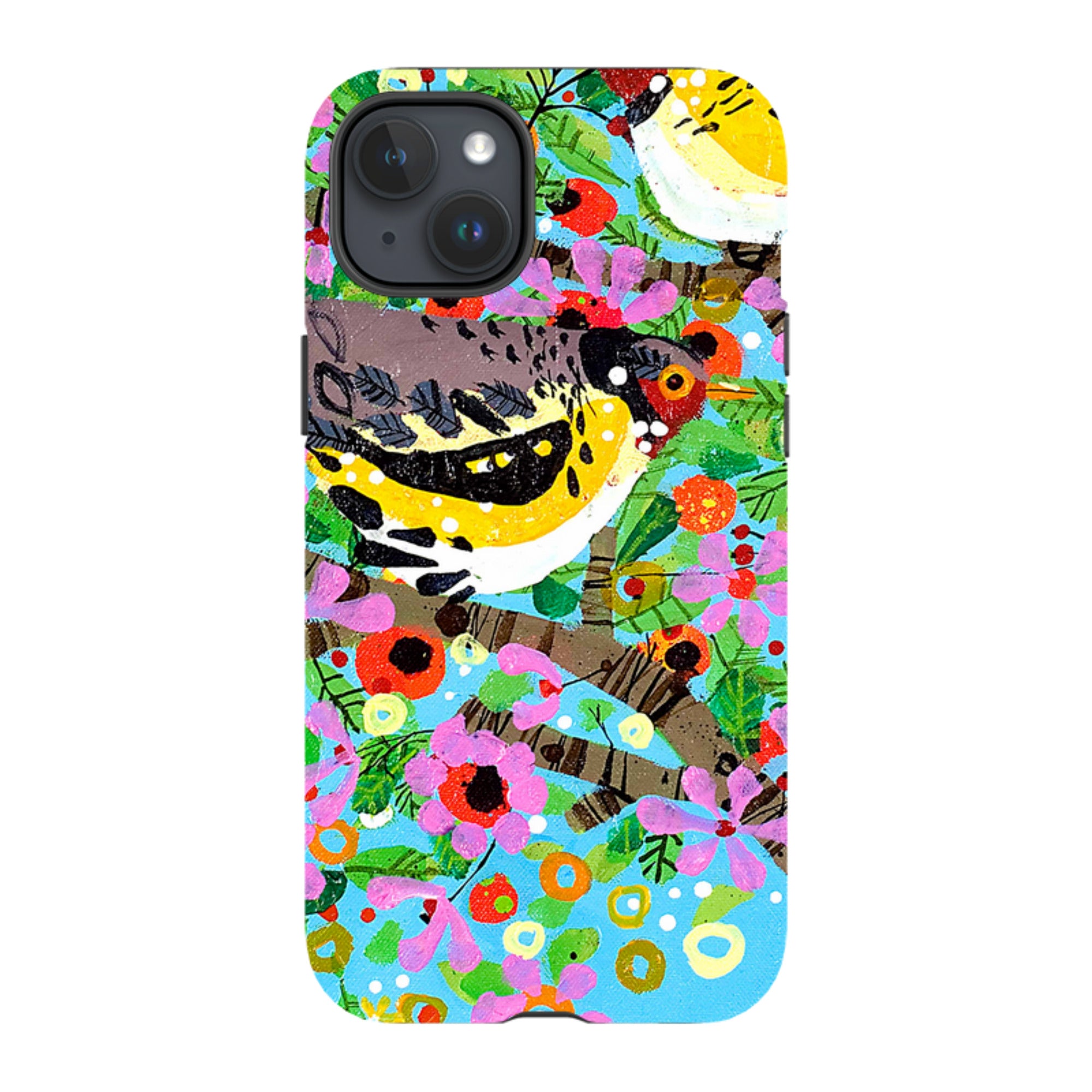 iPhone MagSafe Tough Case -  Finches By Claire West