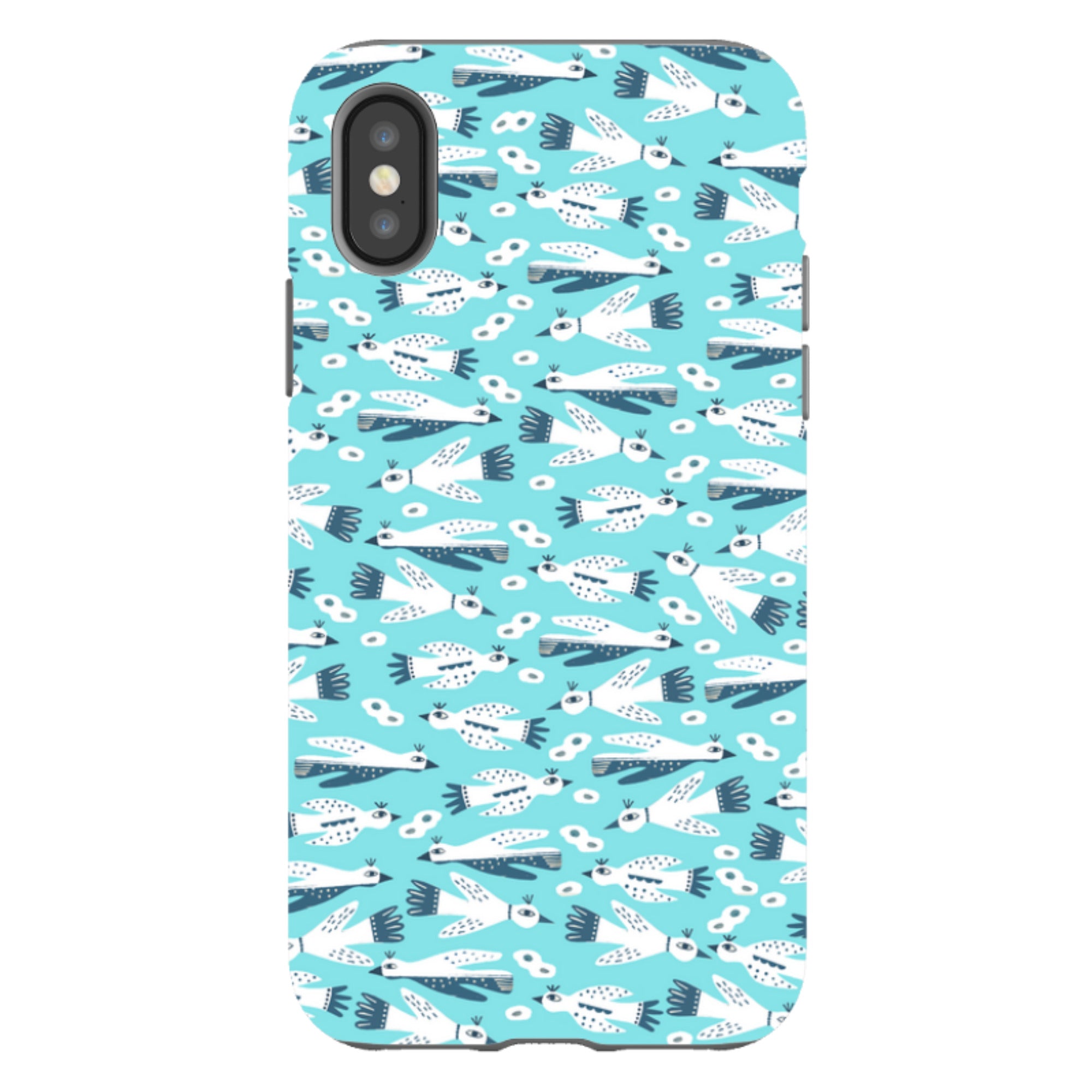 iPhone Tough Case - Flying Birds By Gabriela Larios
