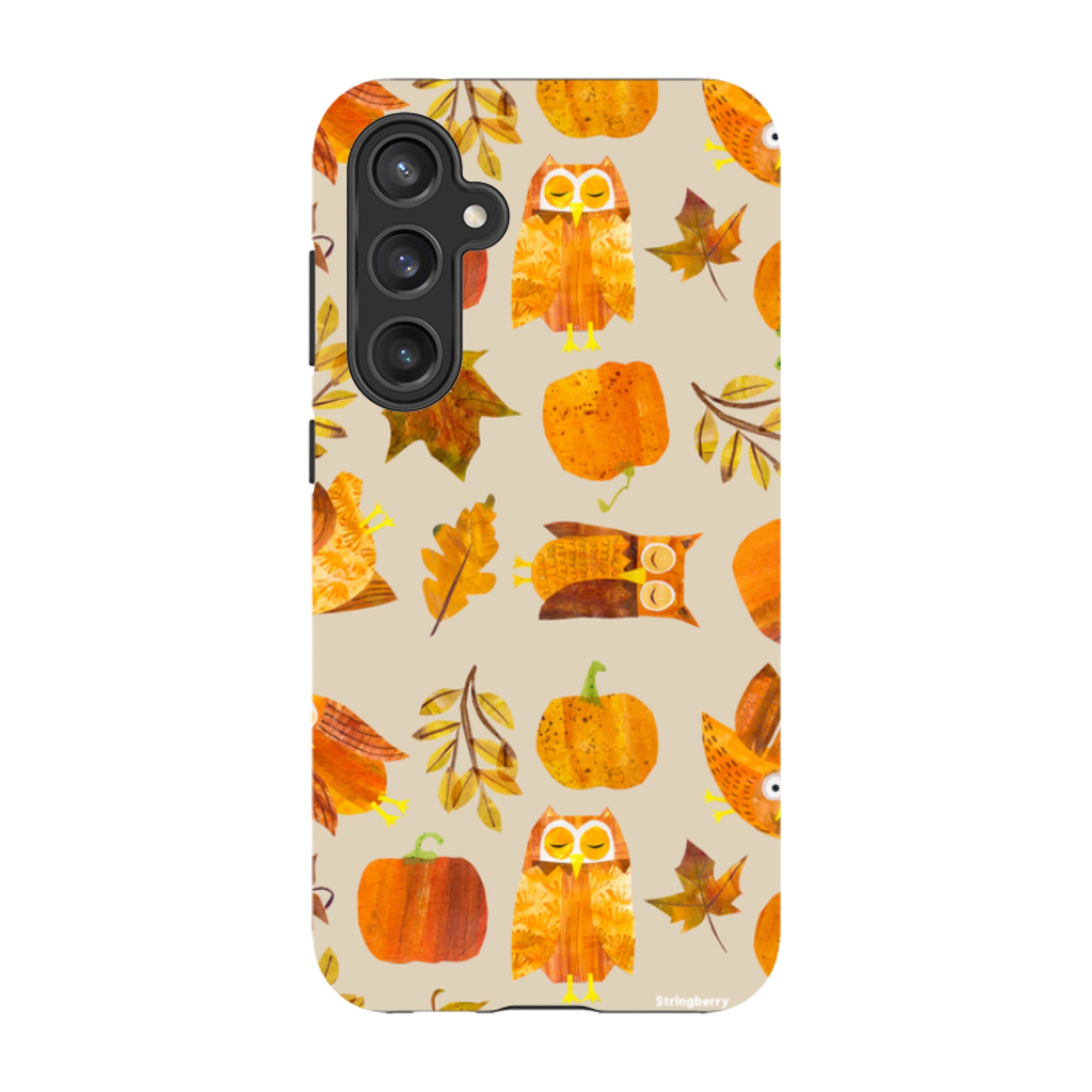 Samsung Tough Case - Pumpkins and Owls By Tracey English