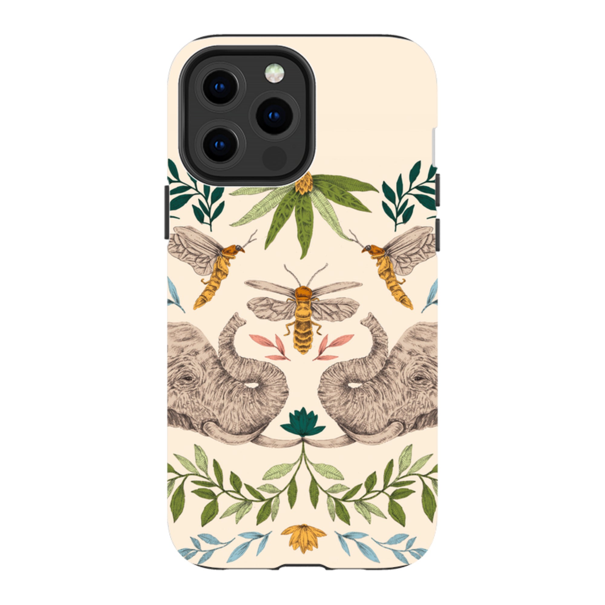 iPhone MagSafe Tough Case -  Elephant Firefly By Jade Mosinski