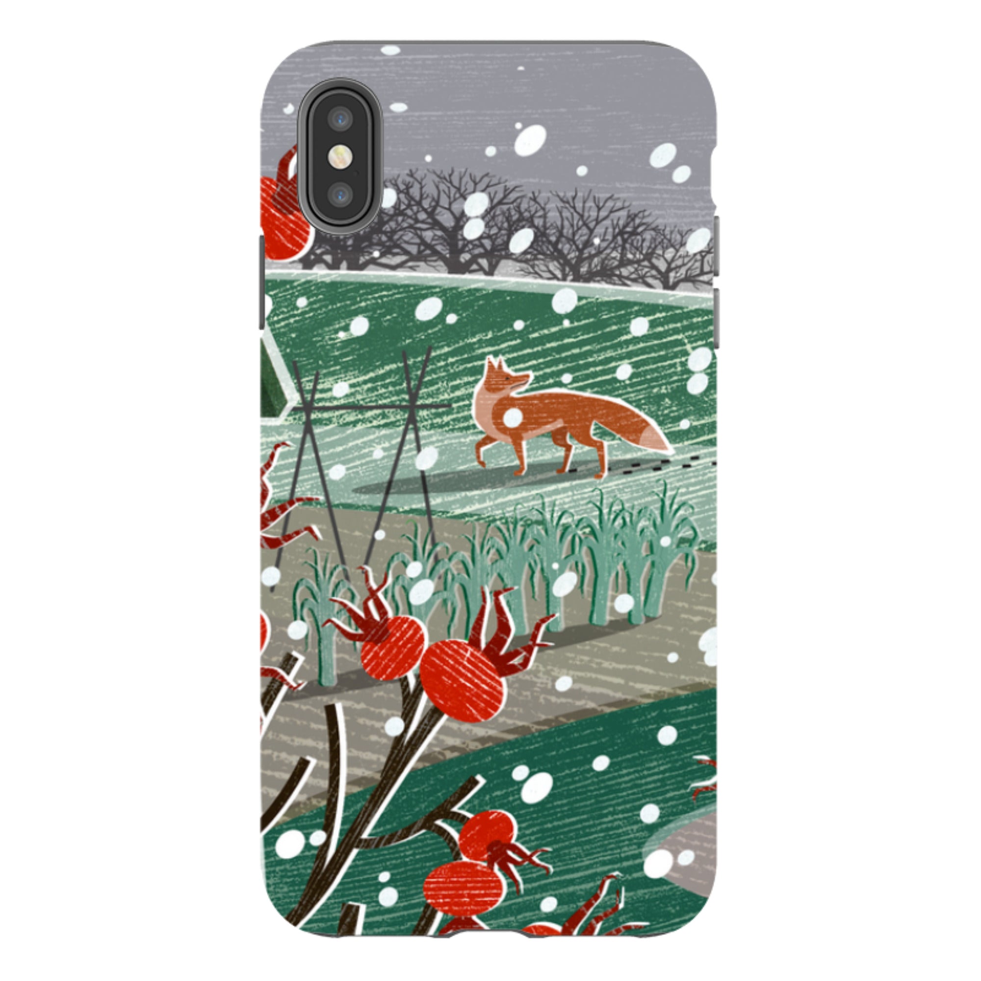 iPhone Tough Case - Night Fox 3 By Liane Payne