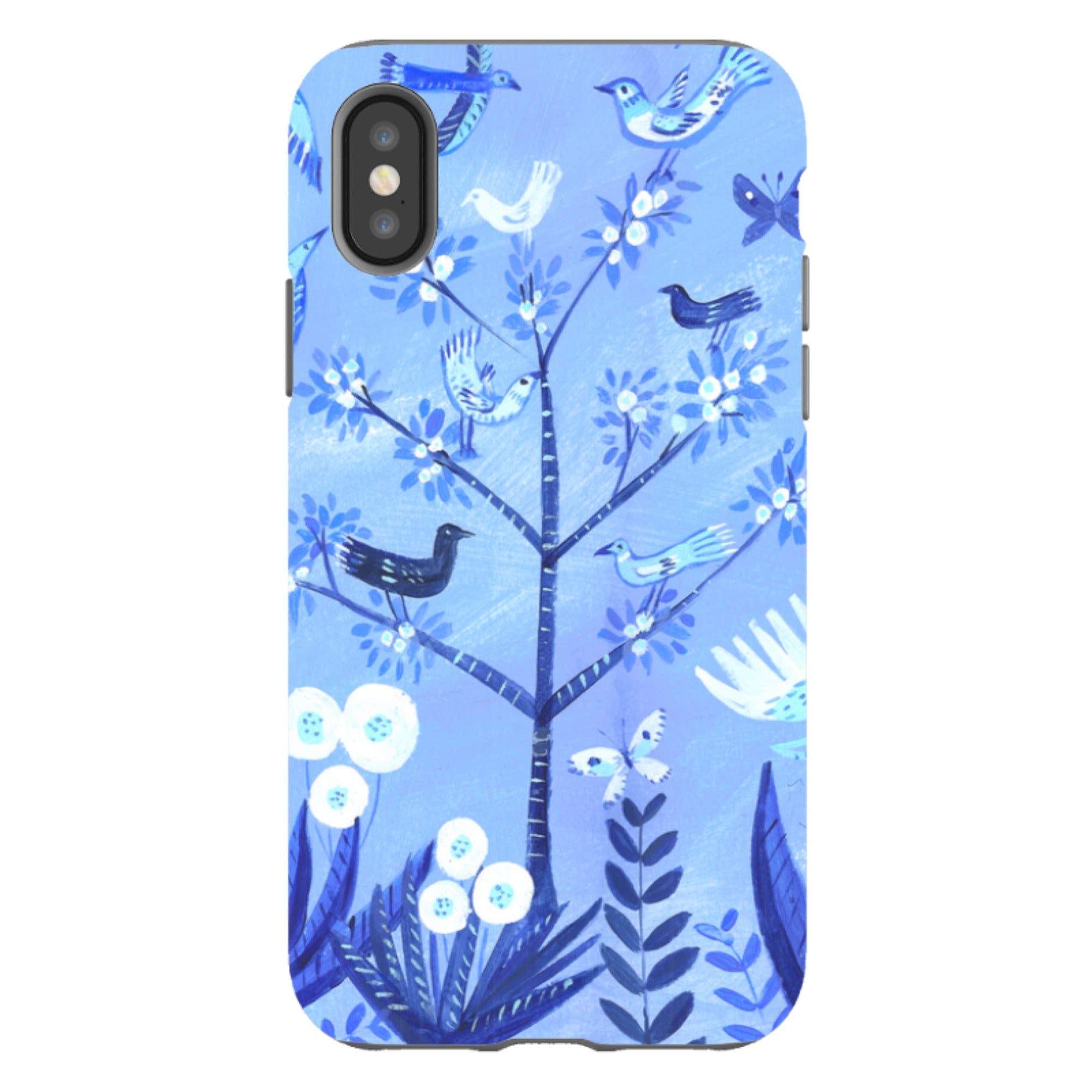 iPhone Tough Case - Folk Art By Mary Stubberfield