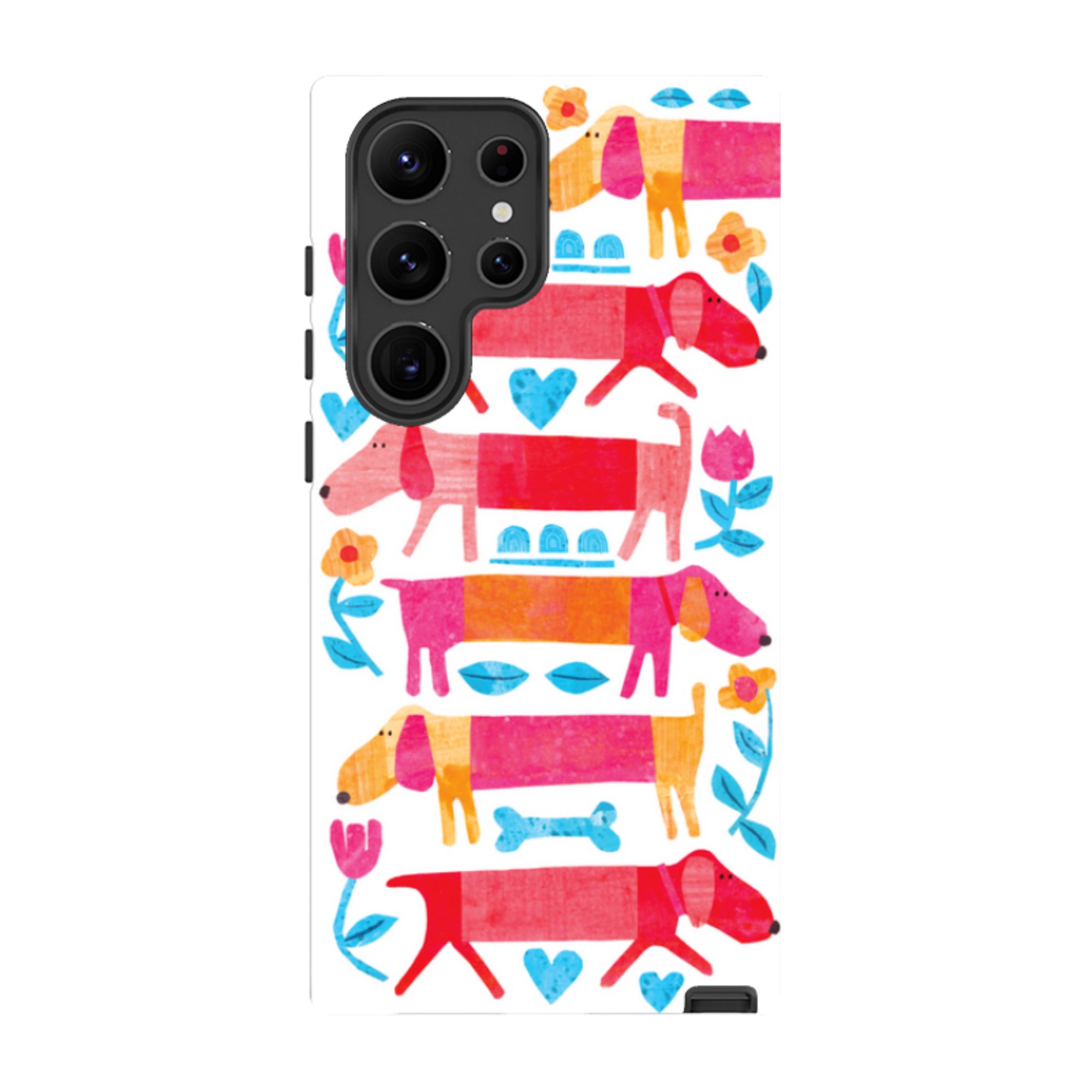 Samsung Tough Case - Sausage Dog By Tracey English