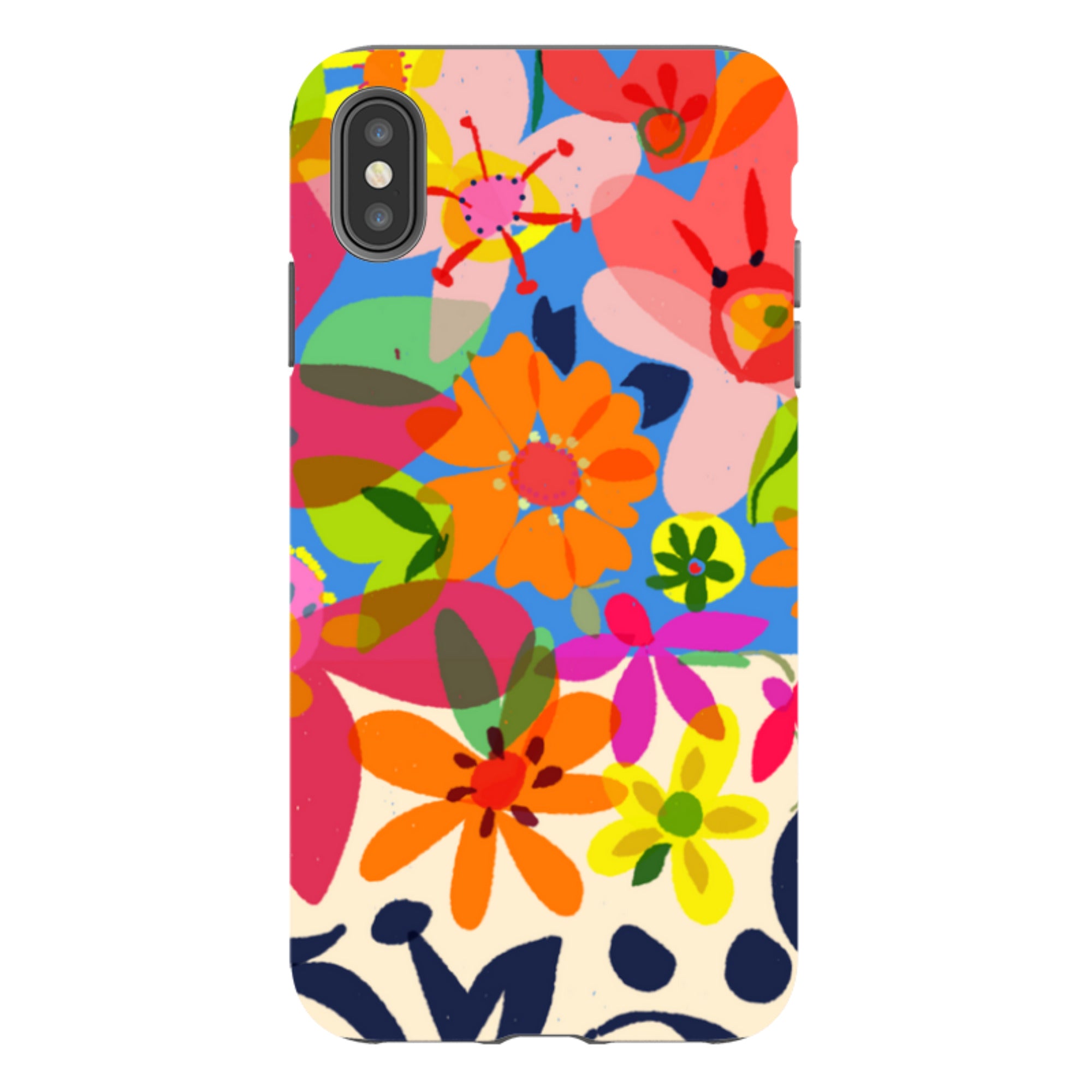 iPhone Tough Case - Beautiful Blooms By Sarah Campbell