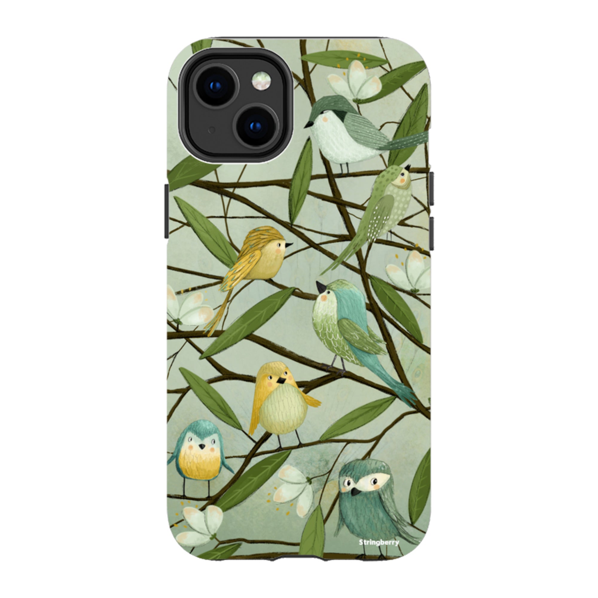 iPhone Tough Case - Birds By Maja Lindberg