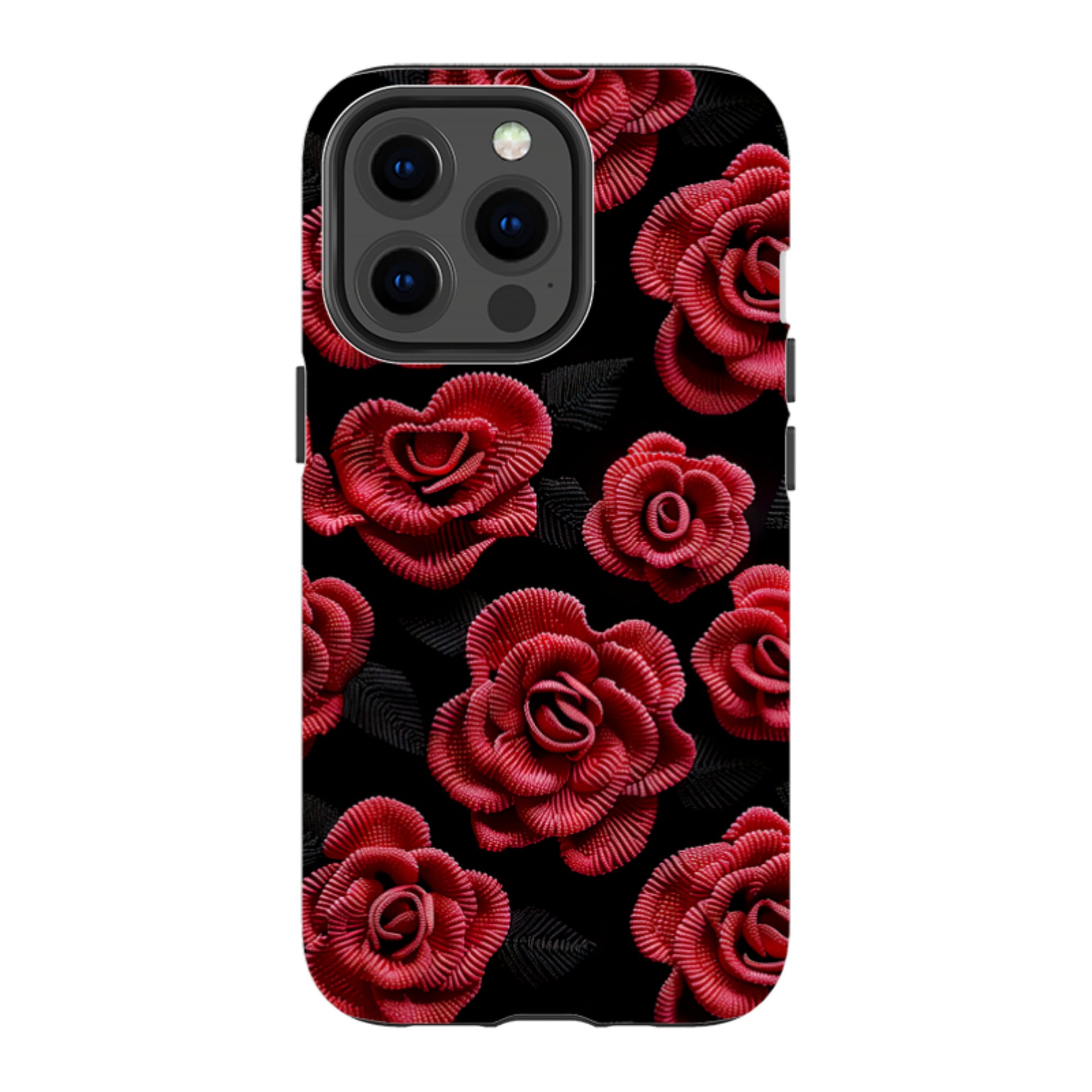 iPhone Case - Dark Roses II